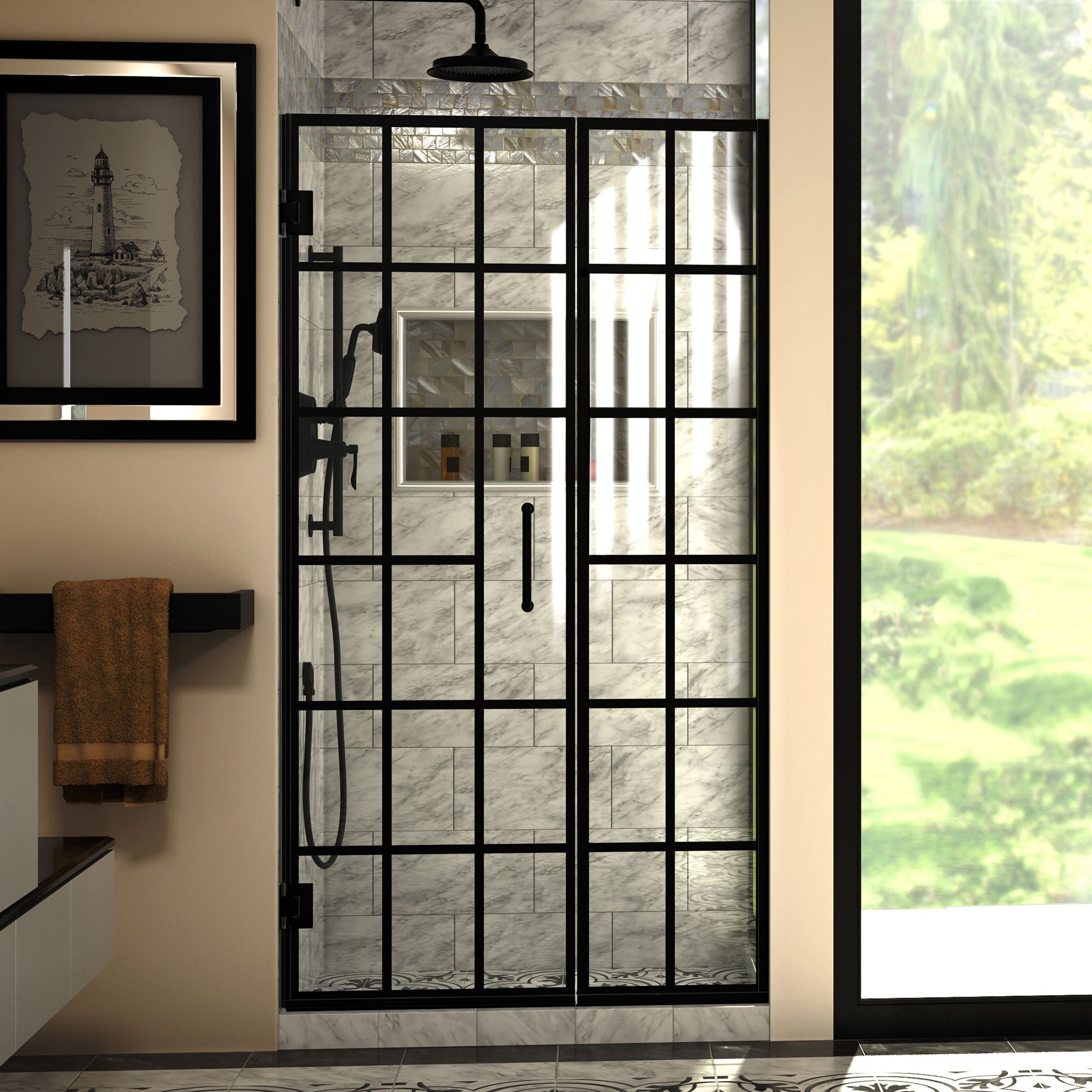 DreamLine Unidoor Toulon 40-40.5" W Shower Door
