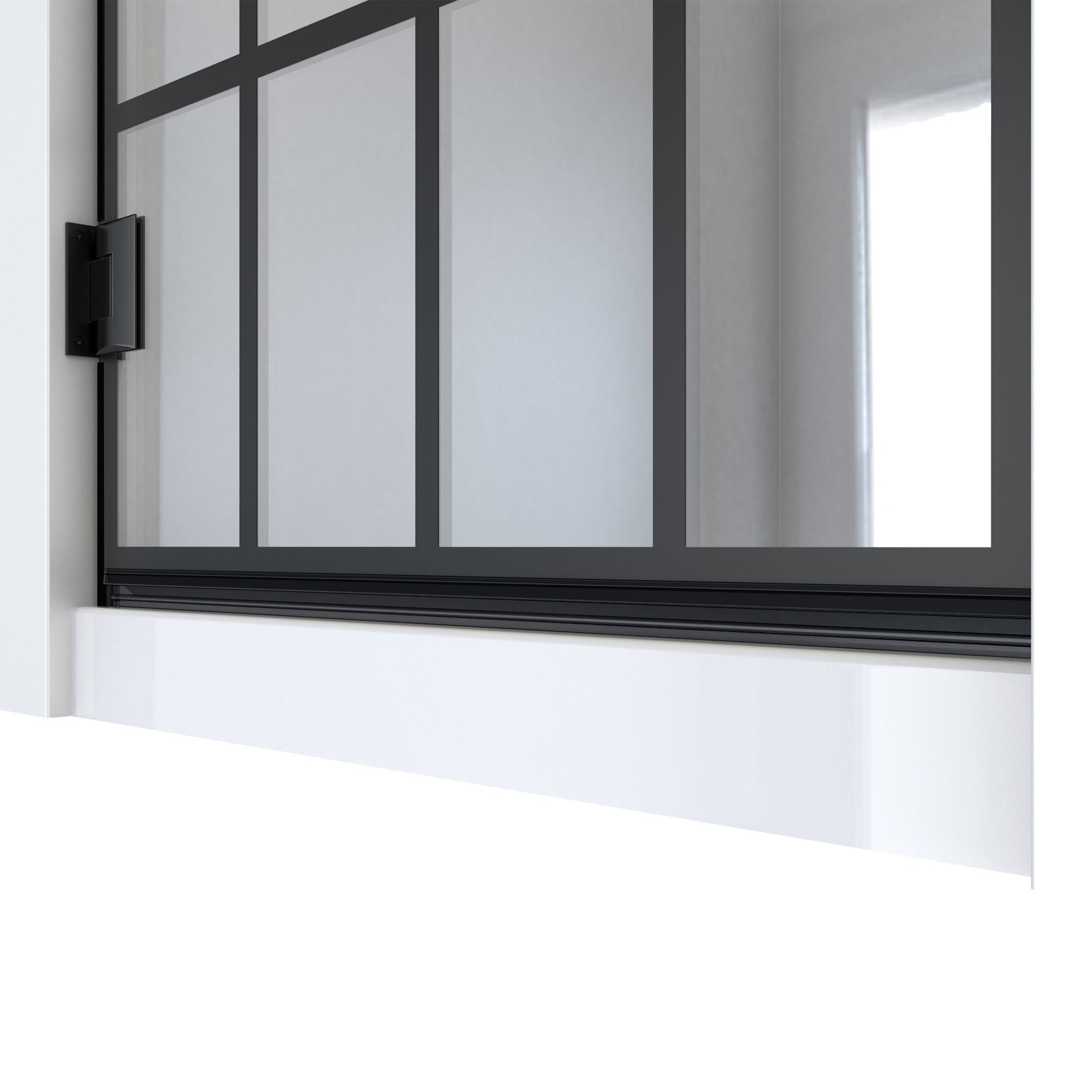 DreamLine Unidoor Toulon 28 inch W x 72 inch H Frameless Hinged Shower Door