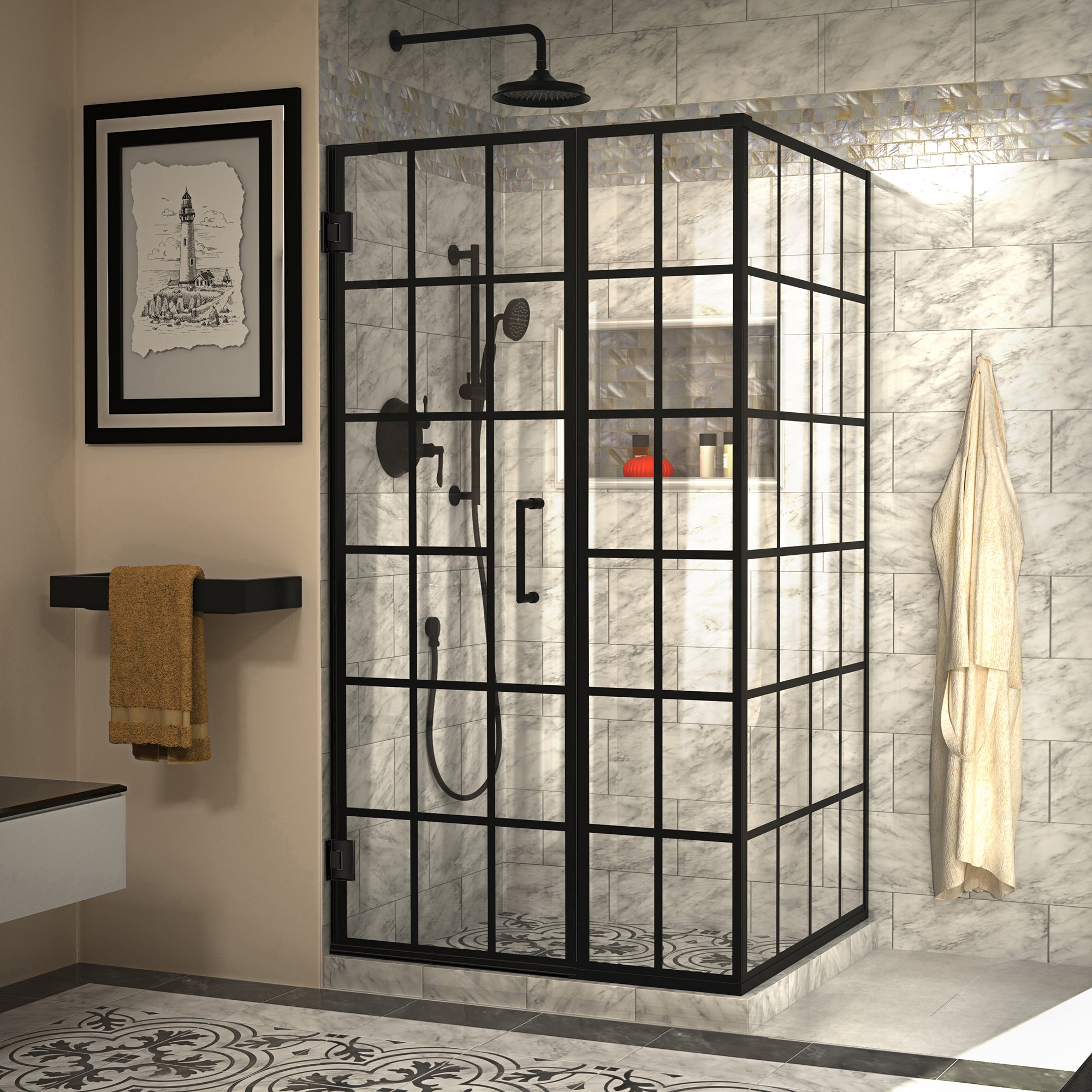 DreamLine Unidoor Toulon 39.88" W Shower Enclosure