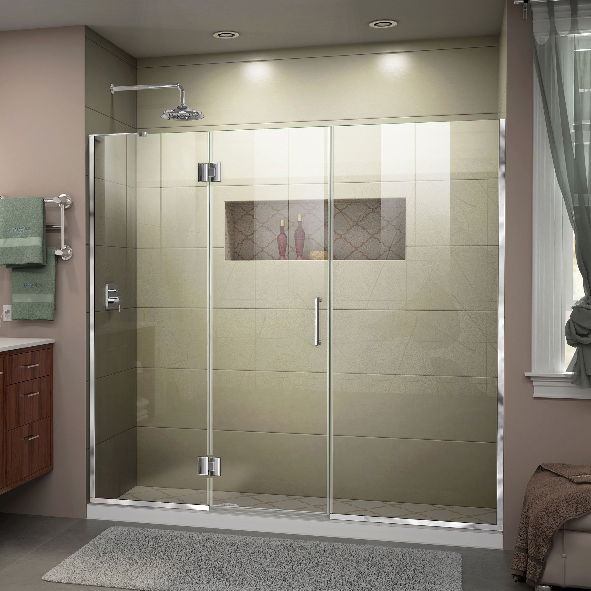 DreamLine Unidoor-X 72-72.5" W Shower Door