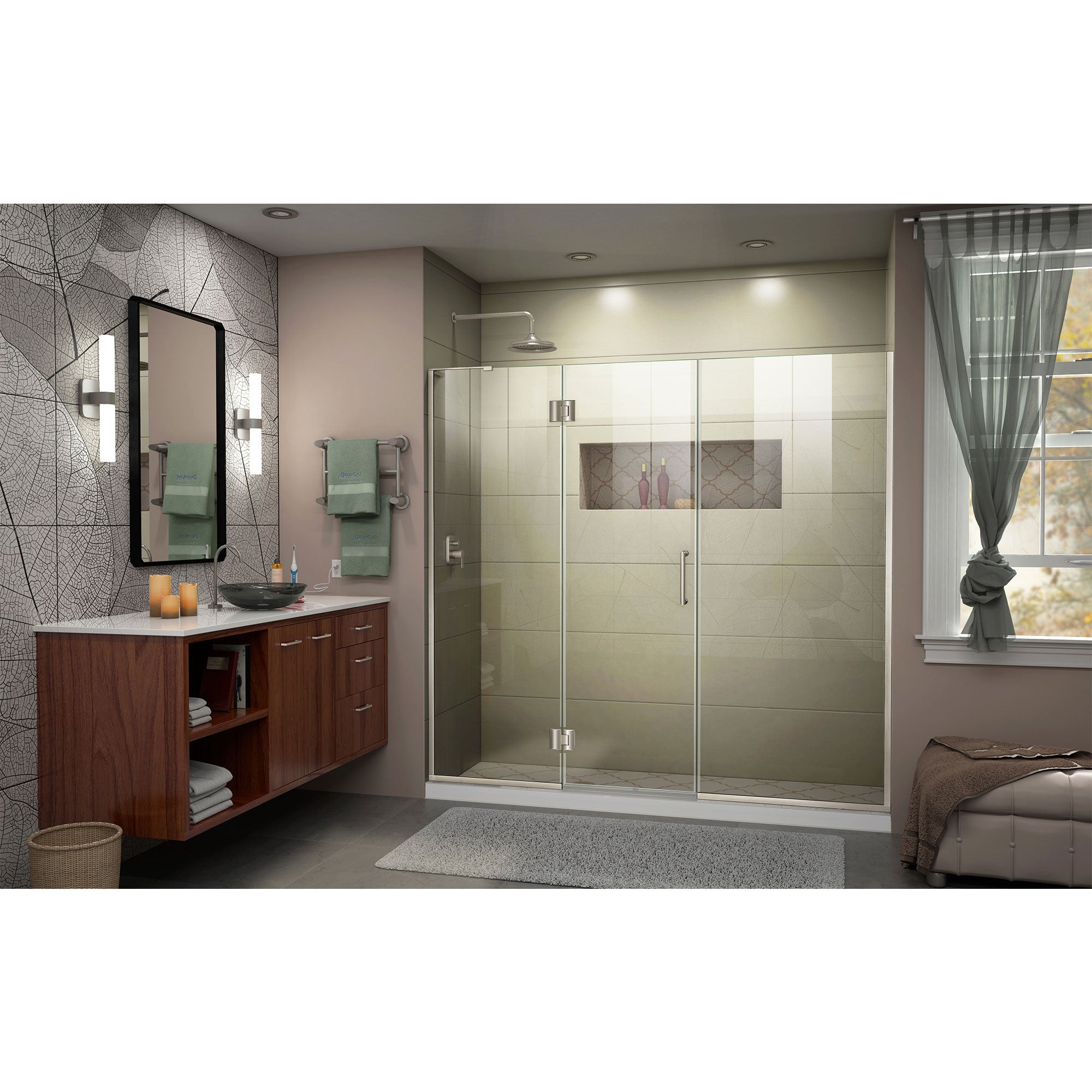 DreamLine Unidoor-X 63-63.5" W Shower Door