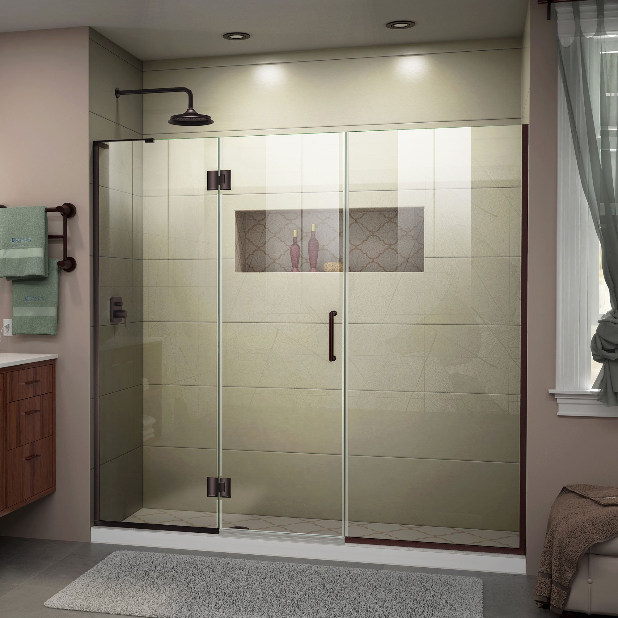 DreamLine Unidoor-X 72-72.5" W Shower Door