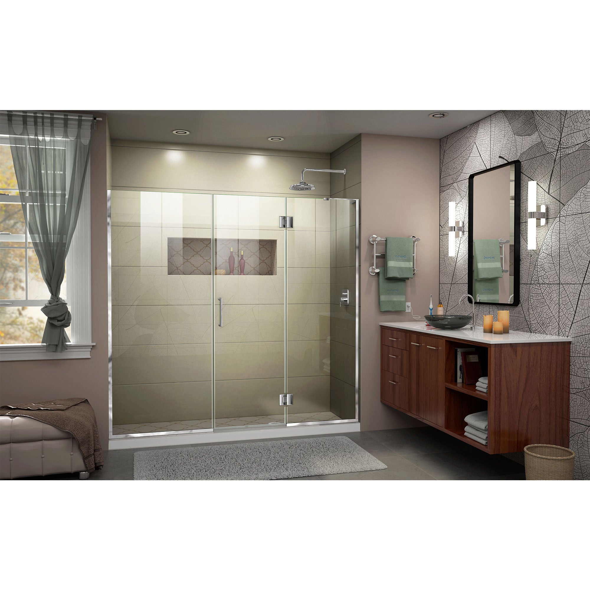 DreamLine Unidoor-X 72.5-73" W Shower Door