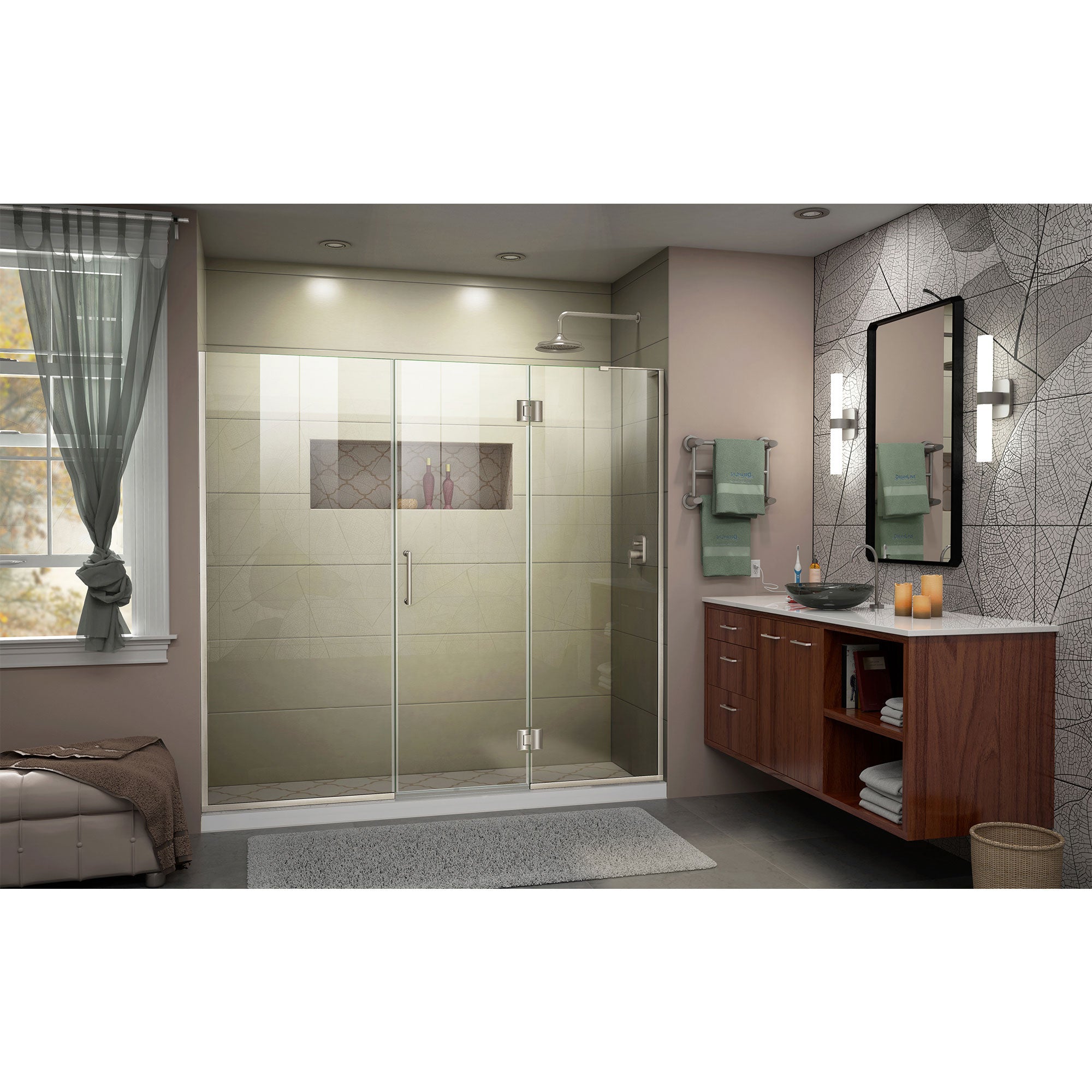 DreamLine Unidoor-X 72.5-73" W Shower Door