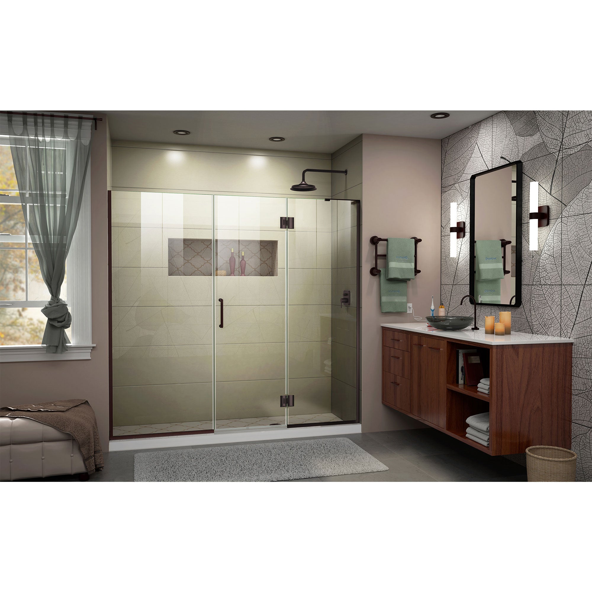 DreamLine Unidoor-X 72-72.5" W Shower Door