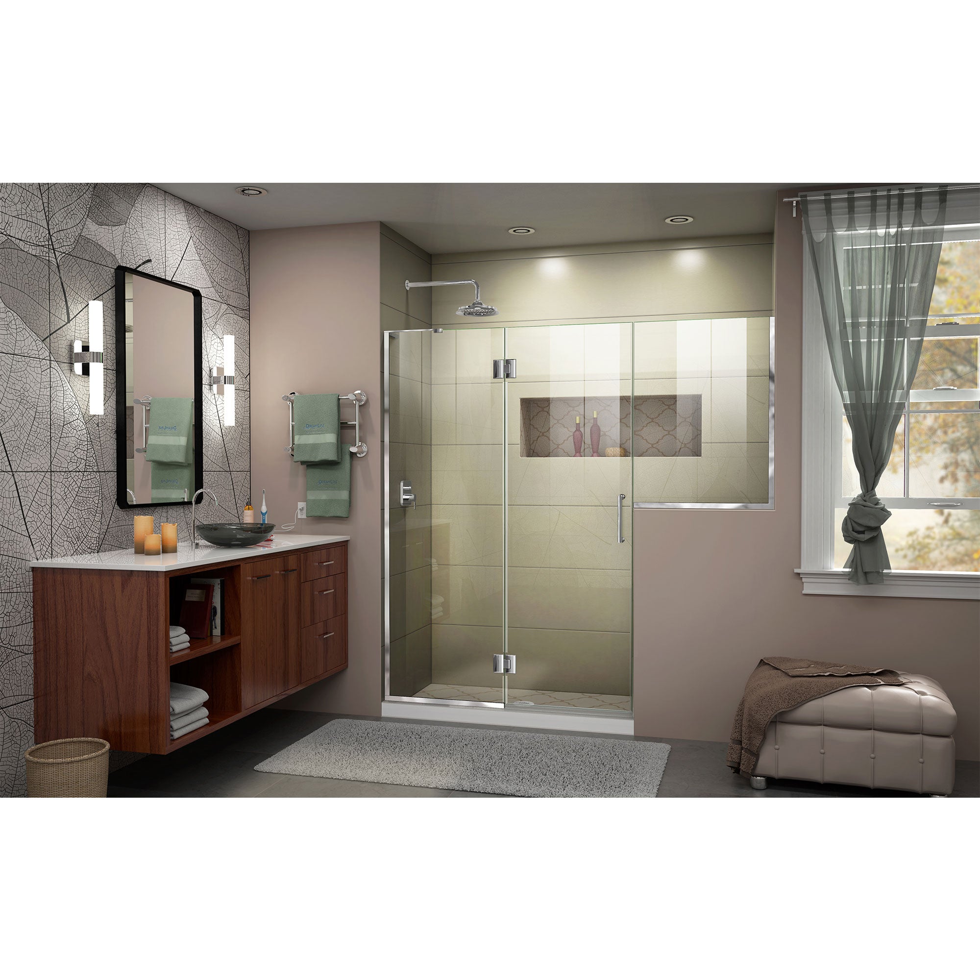 DreamLine Unidoor-X 72-72.5" W Shower Door
