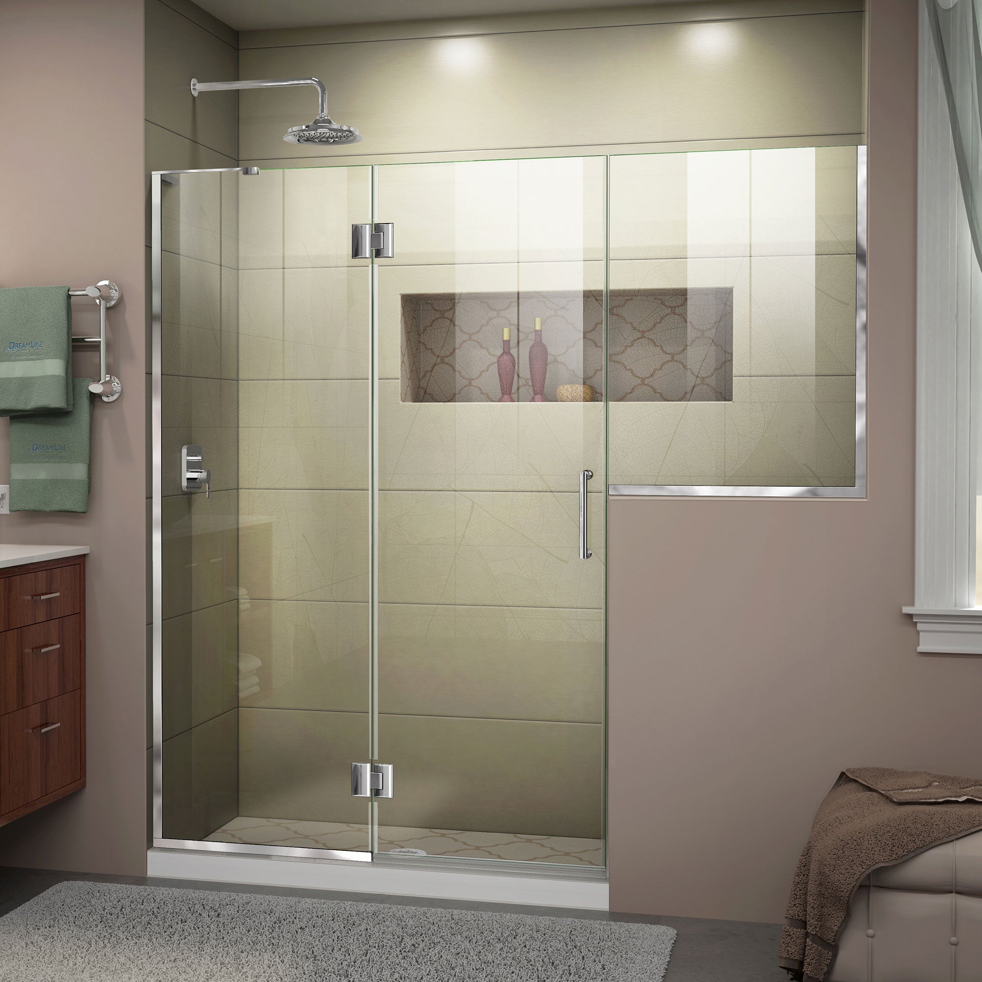 DreamLine Unidoor-X 72-72.5" W Shower Door