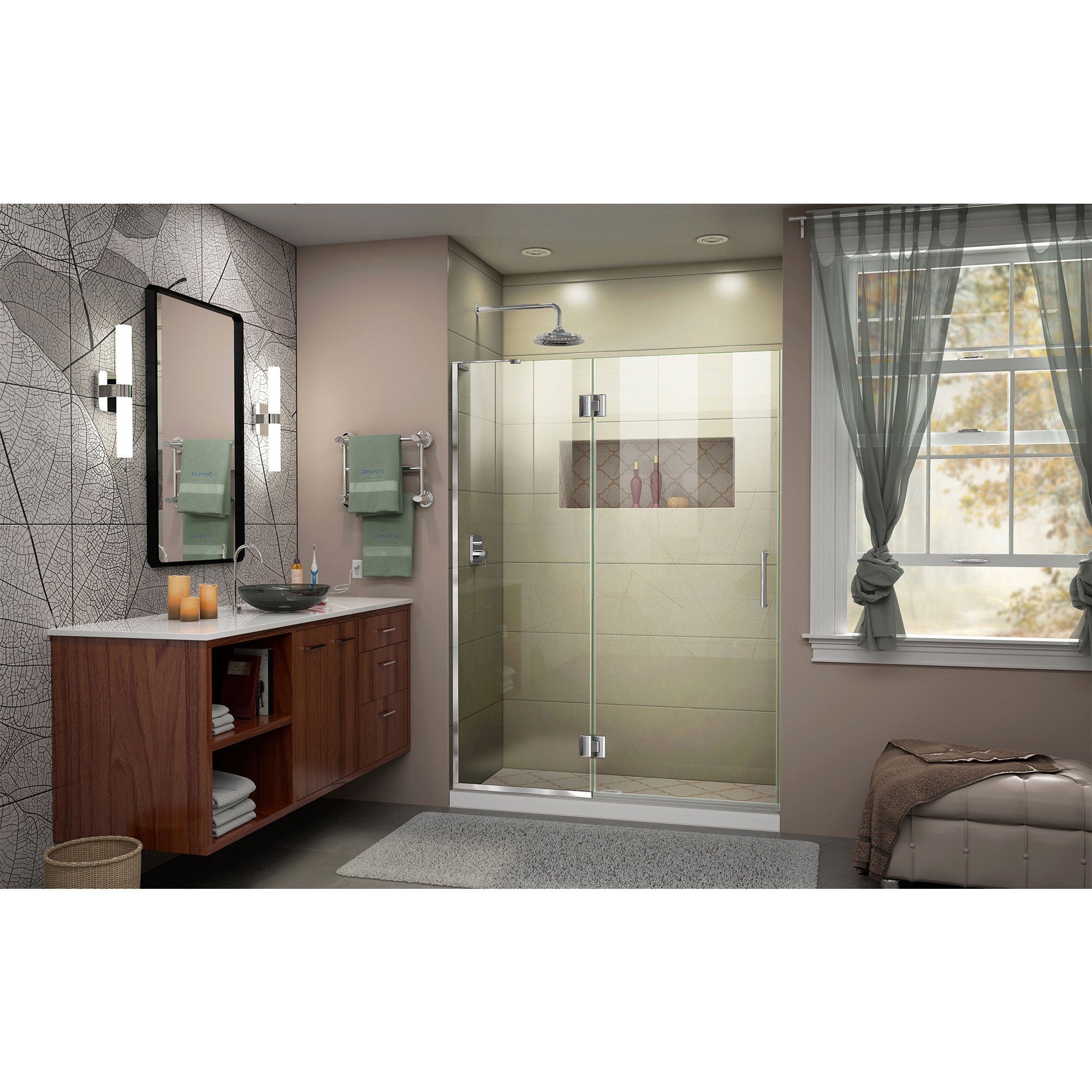 DreamLine Unidoor-X 54" W Shower Door