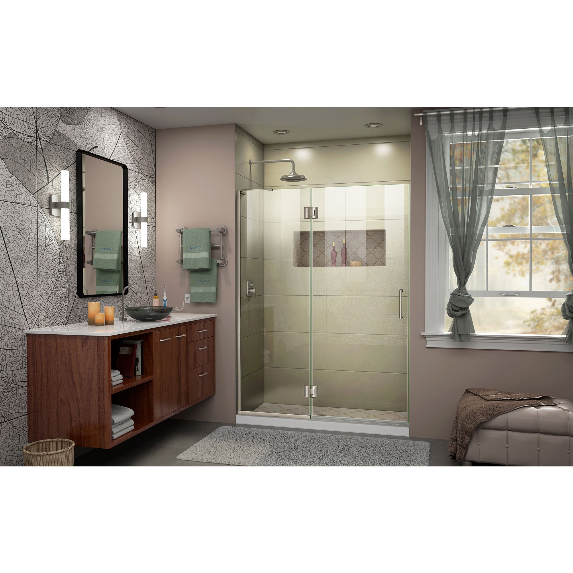 DreamLine Unidoor-X 50" W Shower Door
