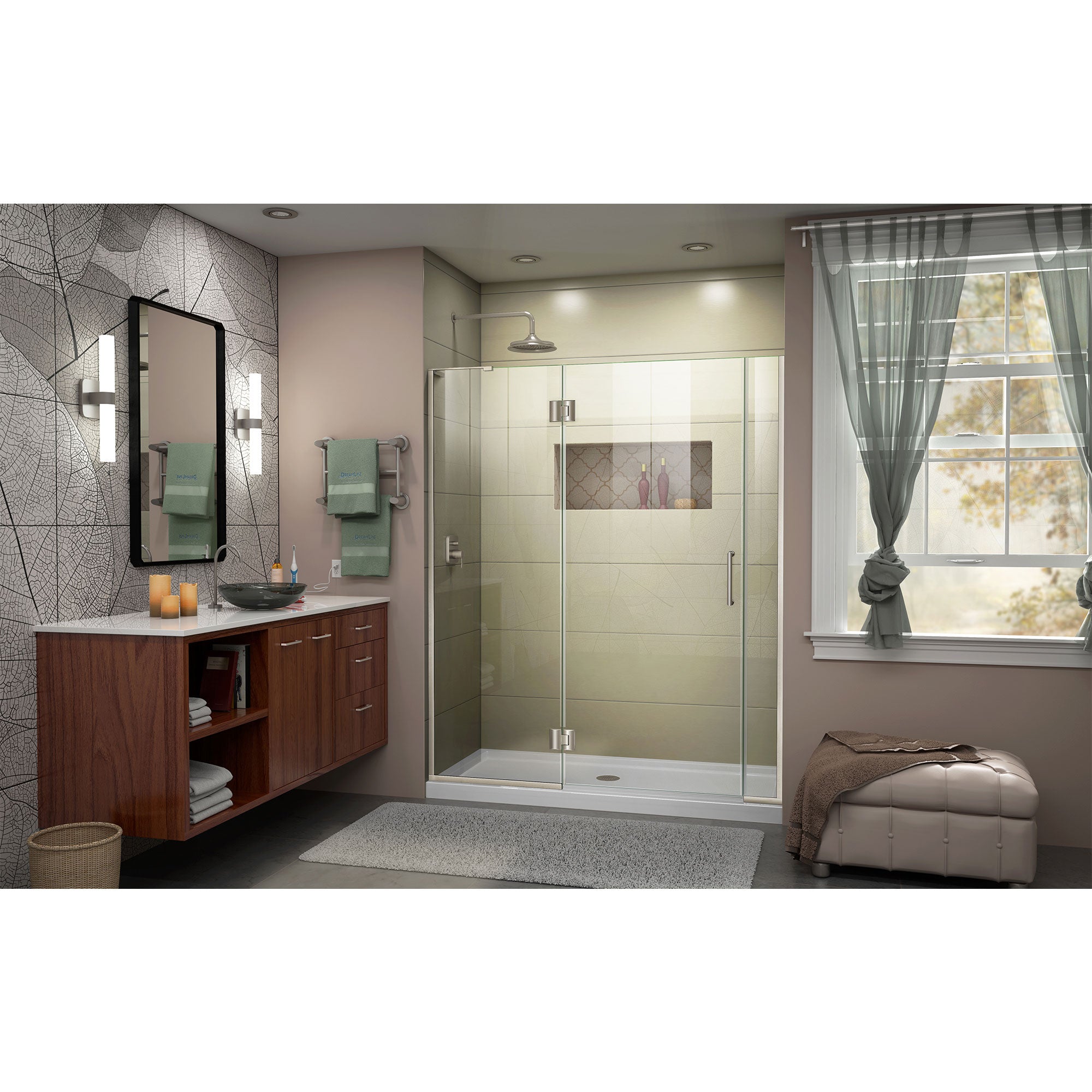 DreamLine Unidoor-X 72-72.5" W Shower Door