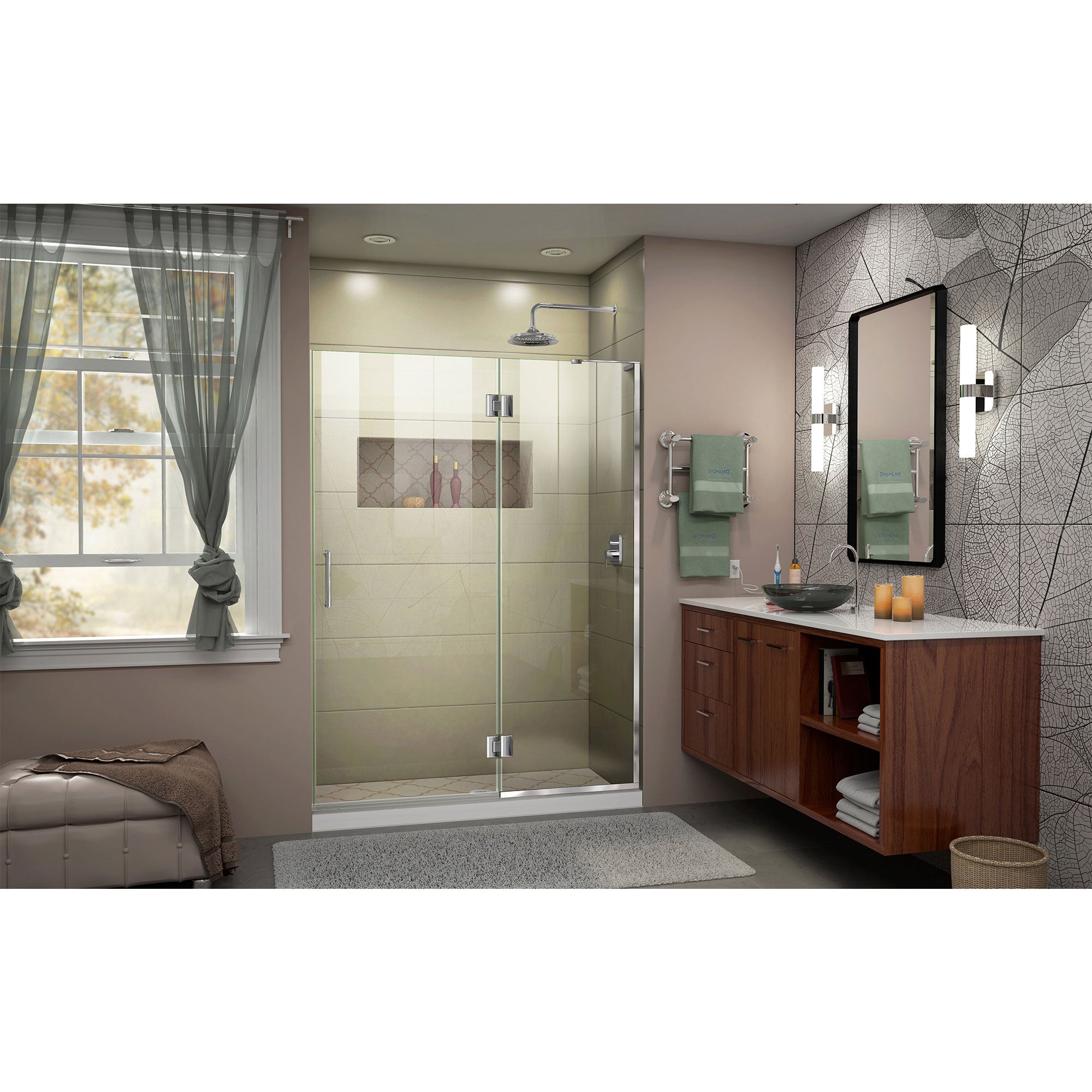 DreamLine Unidoor-X 52" W Shower Door