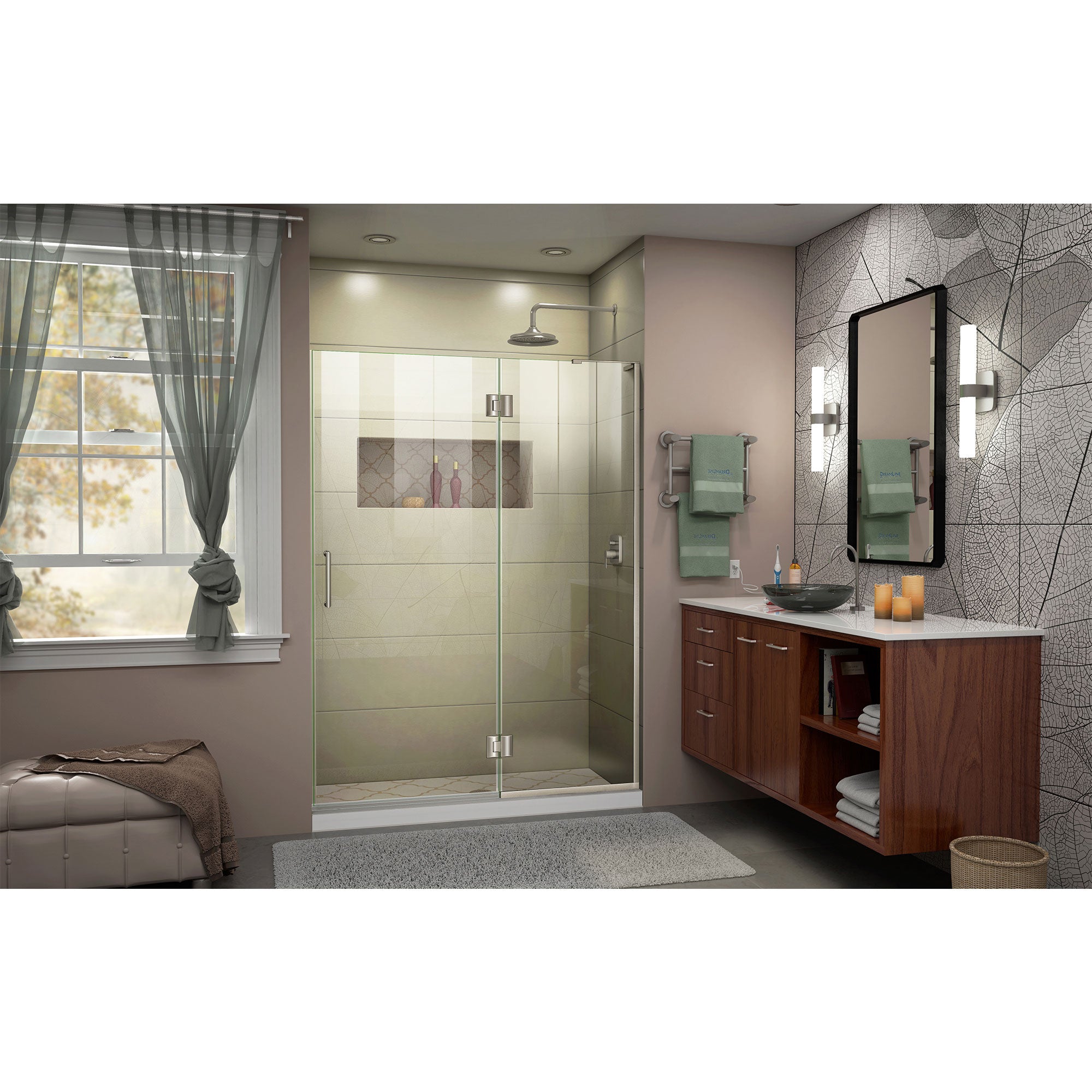 DreamLine Unidoor-X 52" W Shower Door