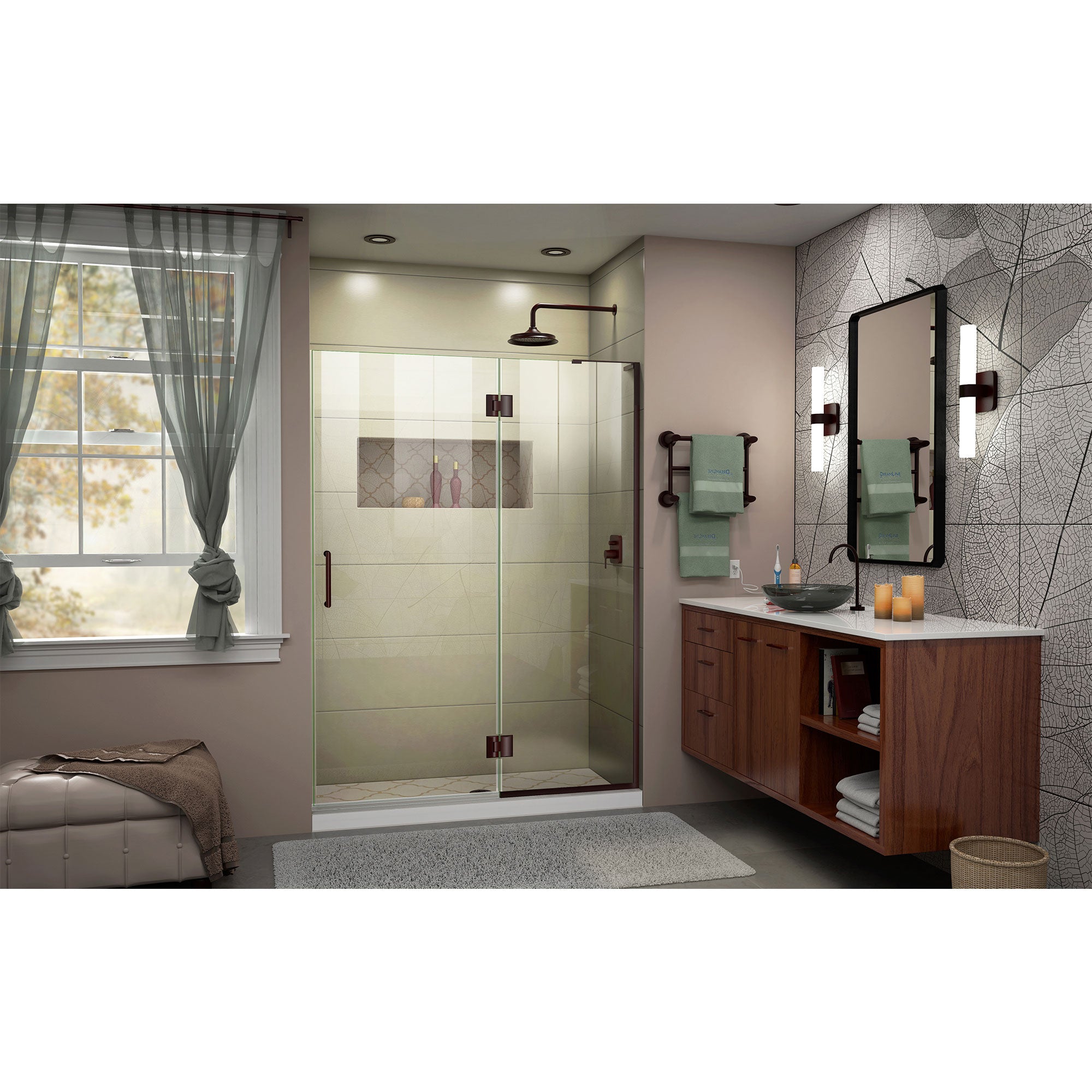 DreamLine Unidoor-X 50" W Shower Door