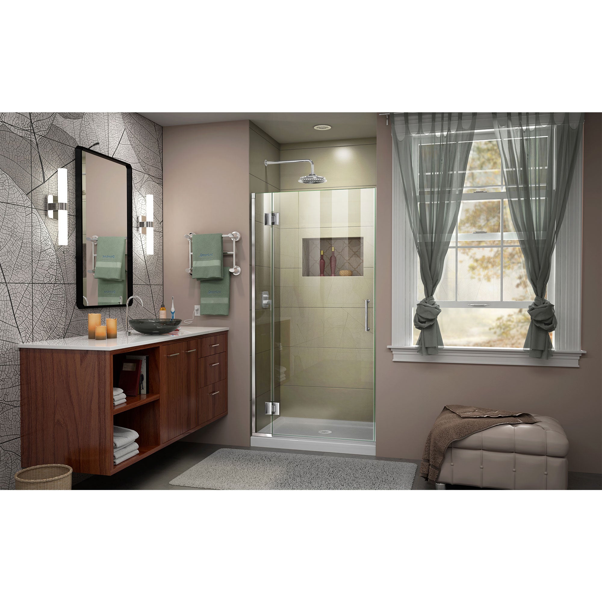 DreamLine Unidoor-X 33" W Shower Door