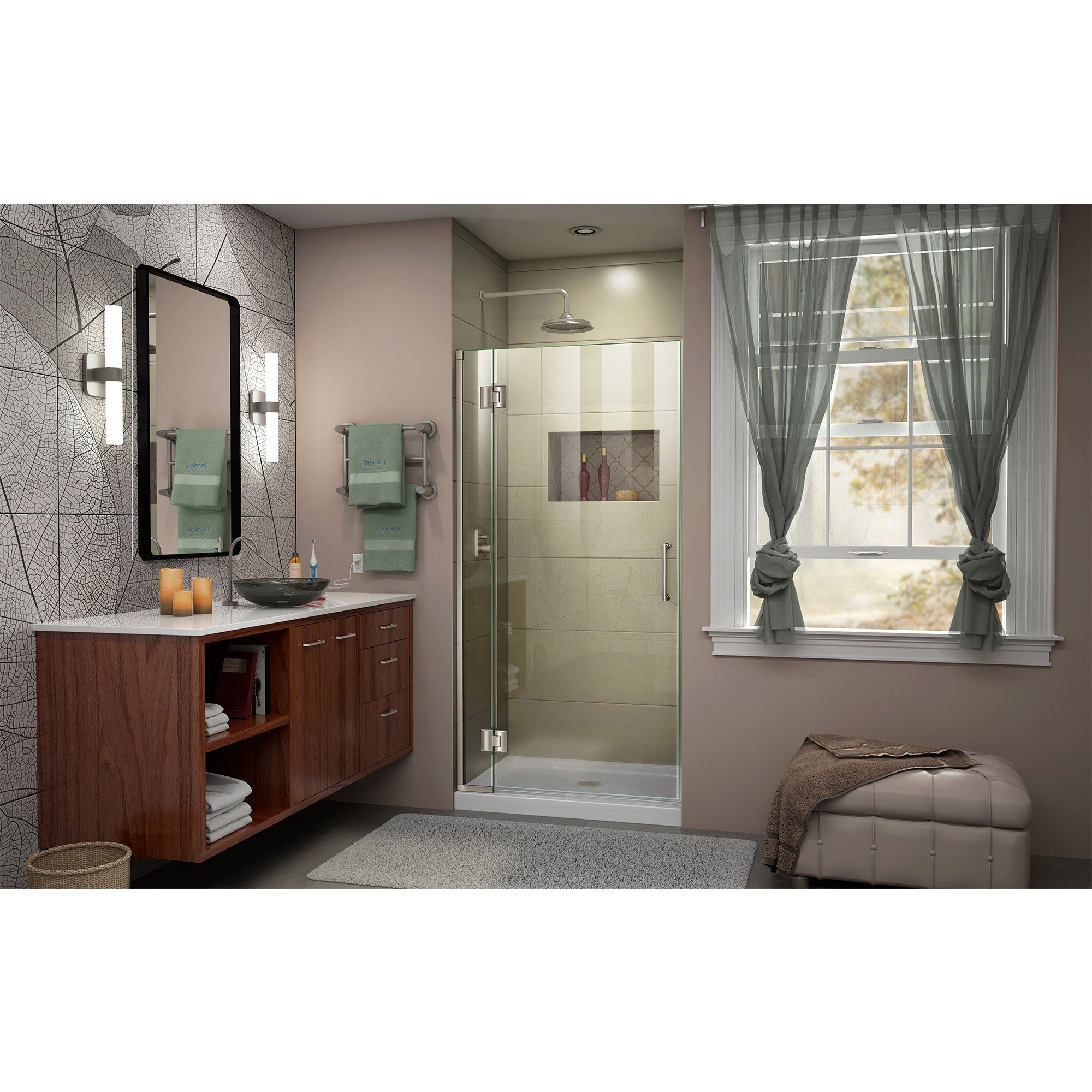 DreamLine Unidoor-X 34" W Shower Door