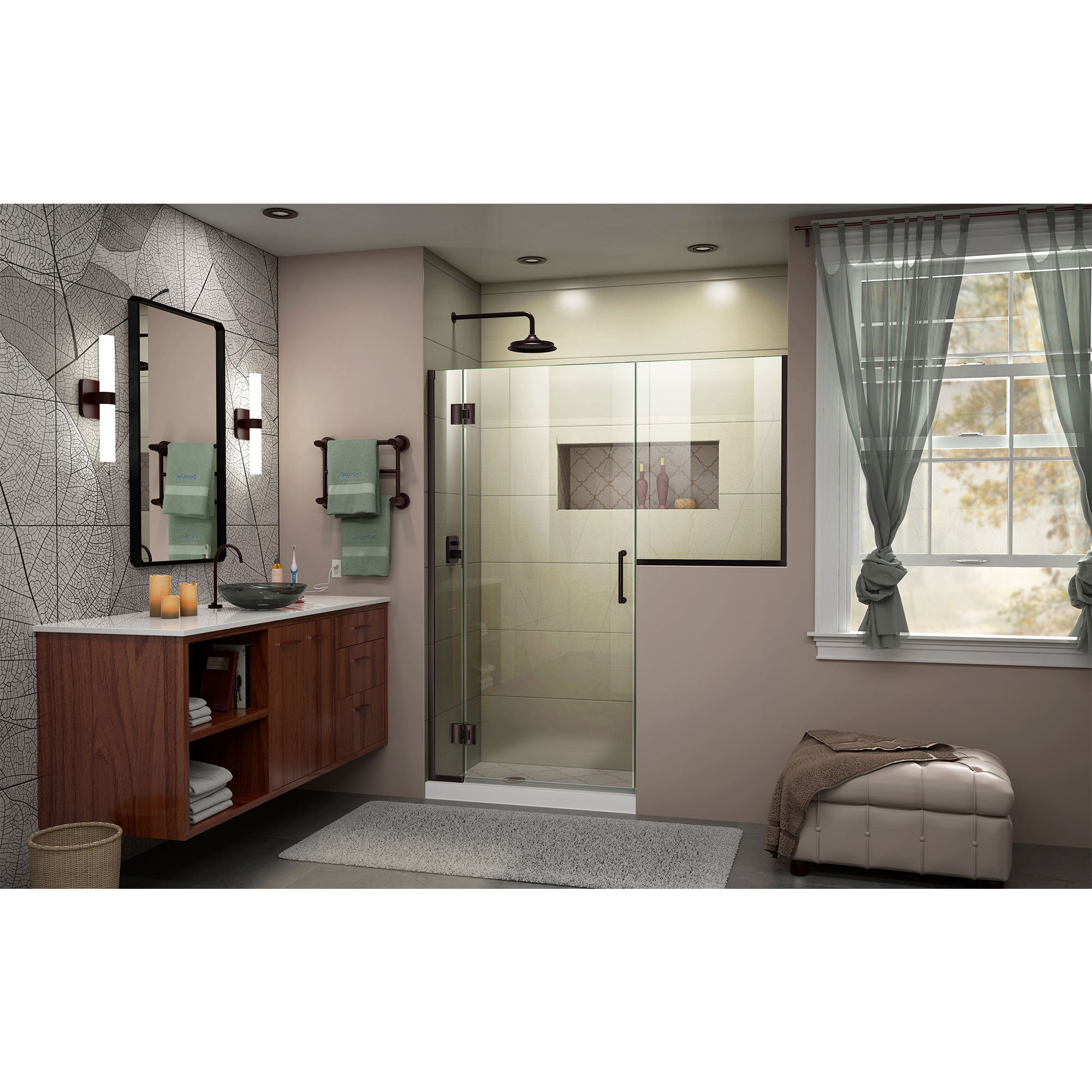 DreamLine Unidoor-X 66-66.5" W Shower Door