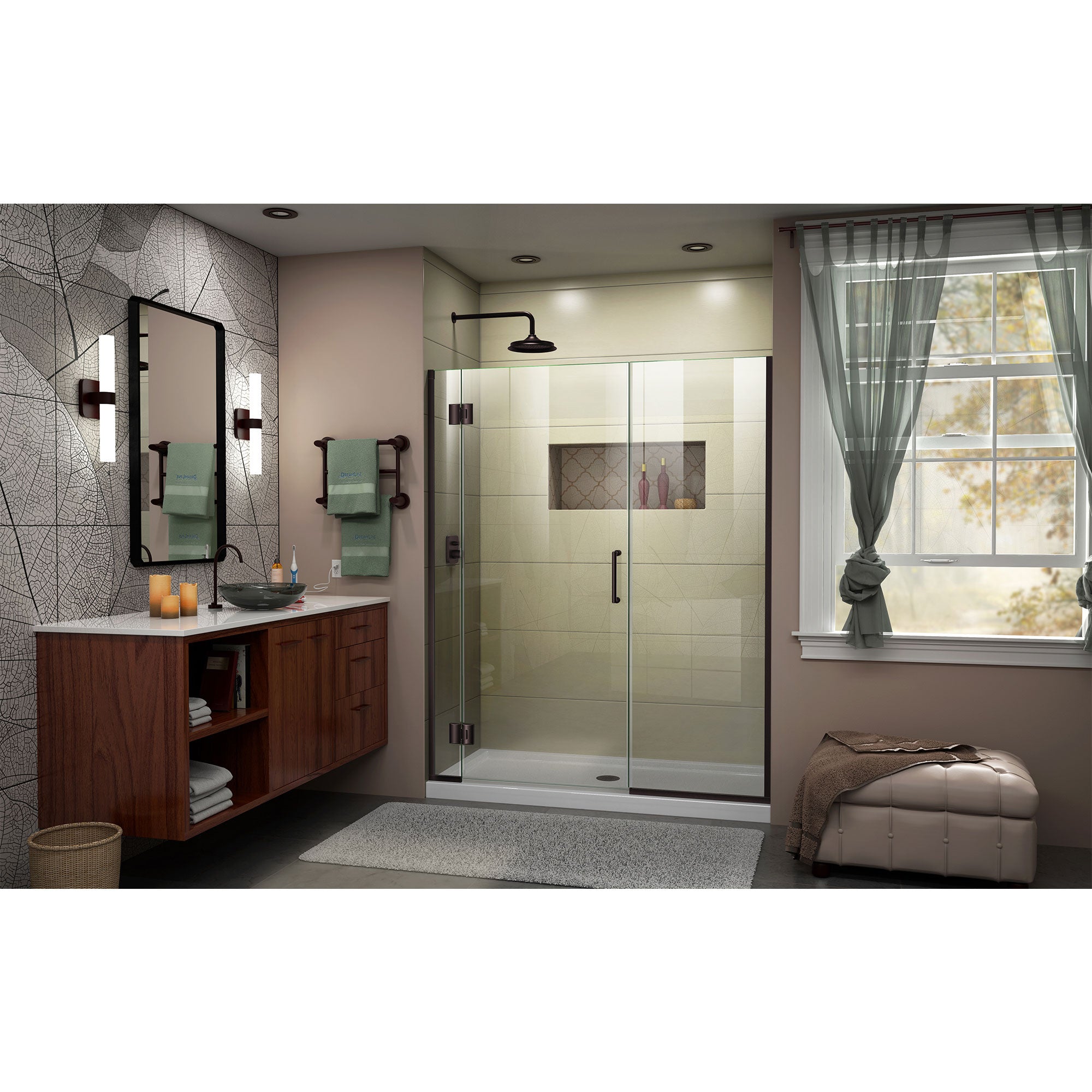 DreamLine Unidoor-X 66-66.5" W Shower Door