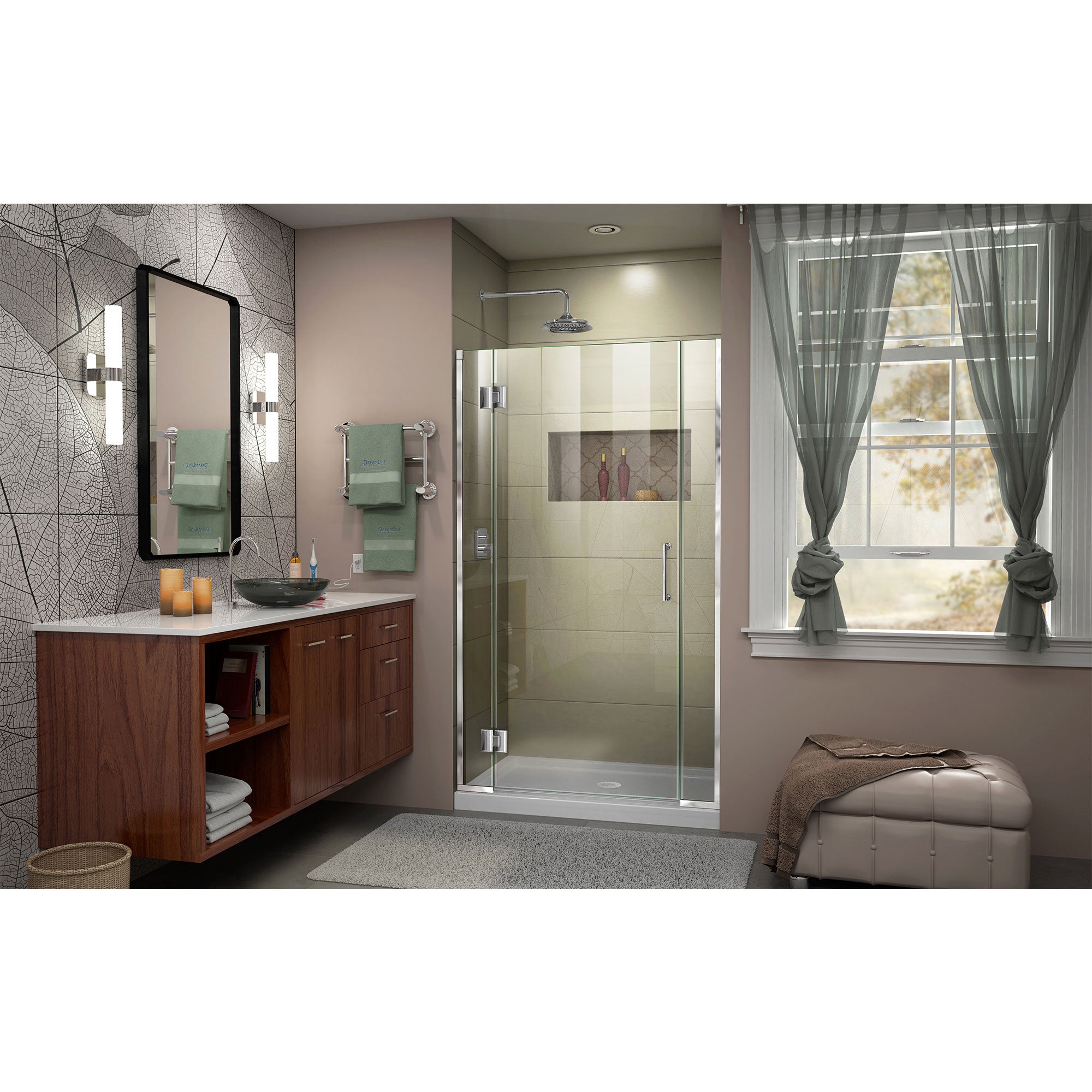 DreamLine Unidoor-X 39.5-40" W Shower Door