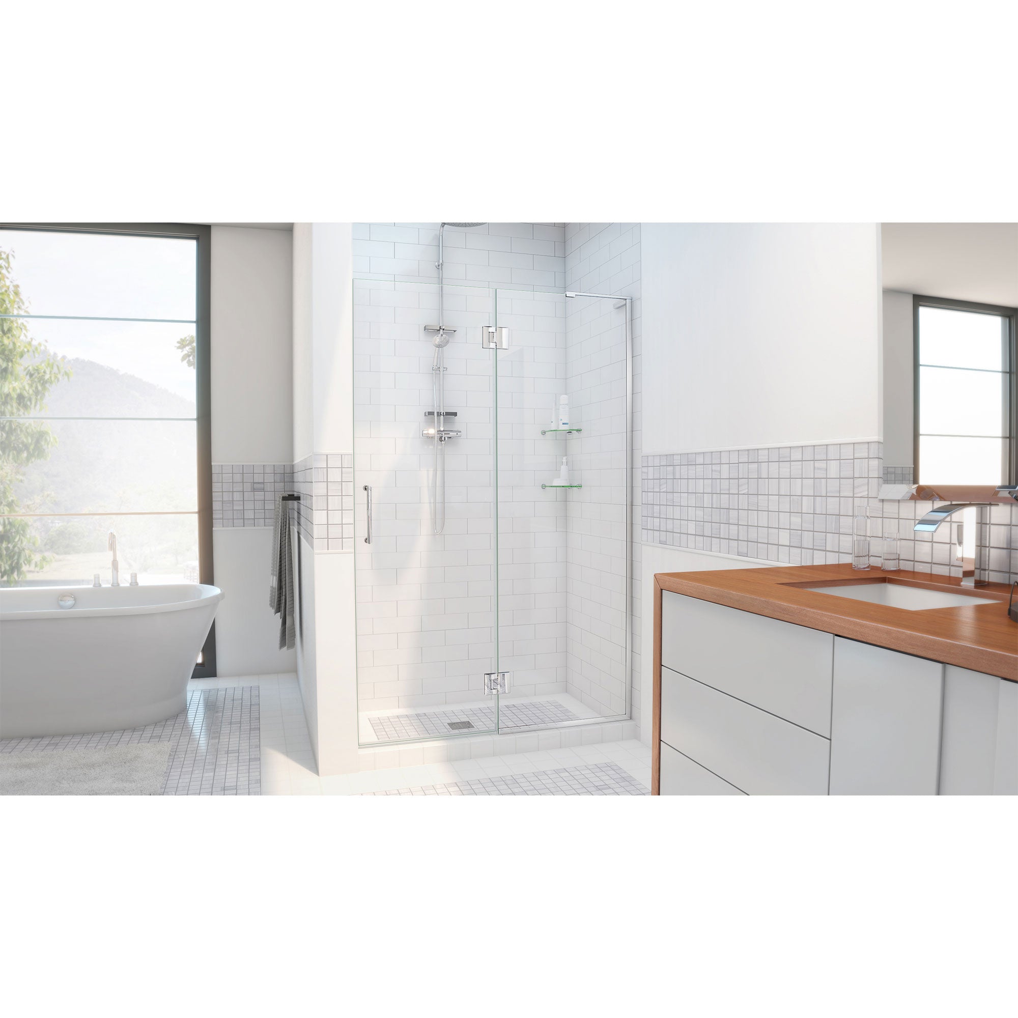 DreamLine Unidoor-X 48" W Shower Door