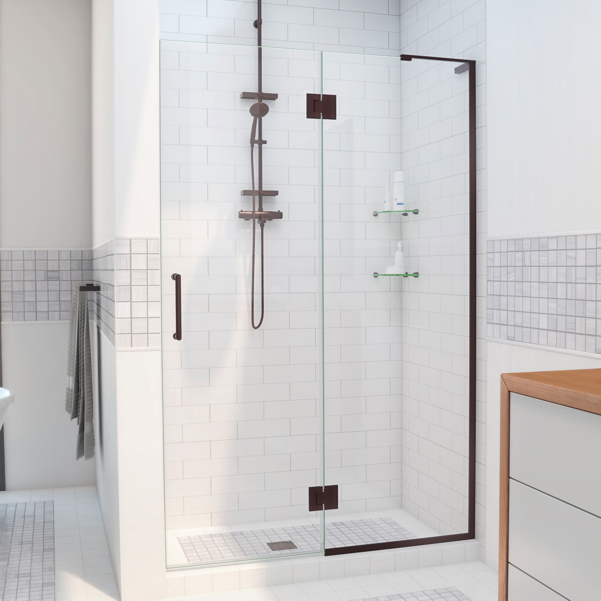 DreamLine Unidoor-X 53" W Shower Door