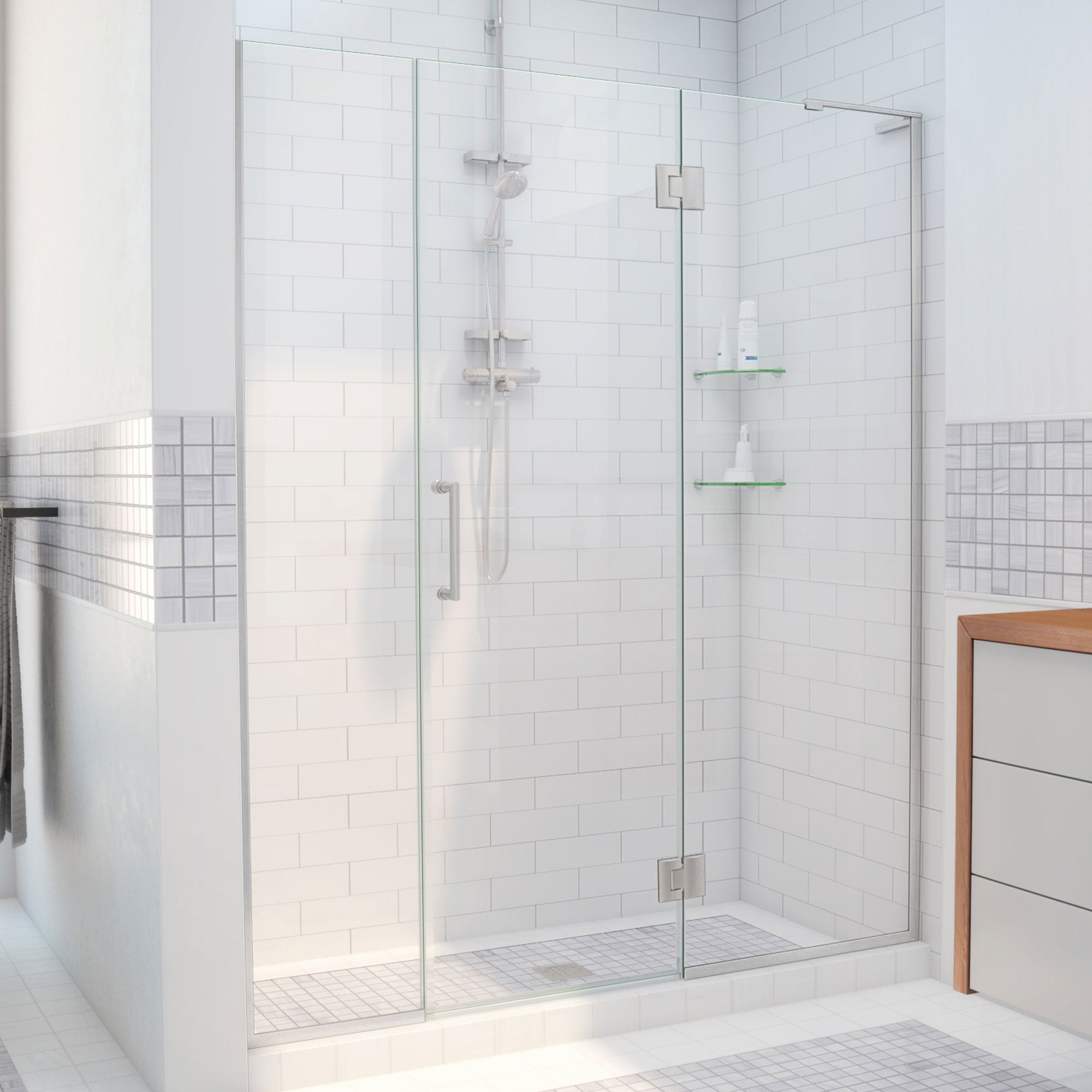 DreamLine Unidoor-X 64-64.5" W Shower Door