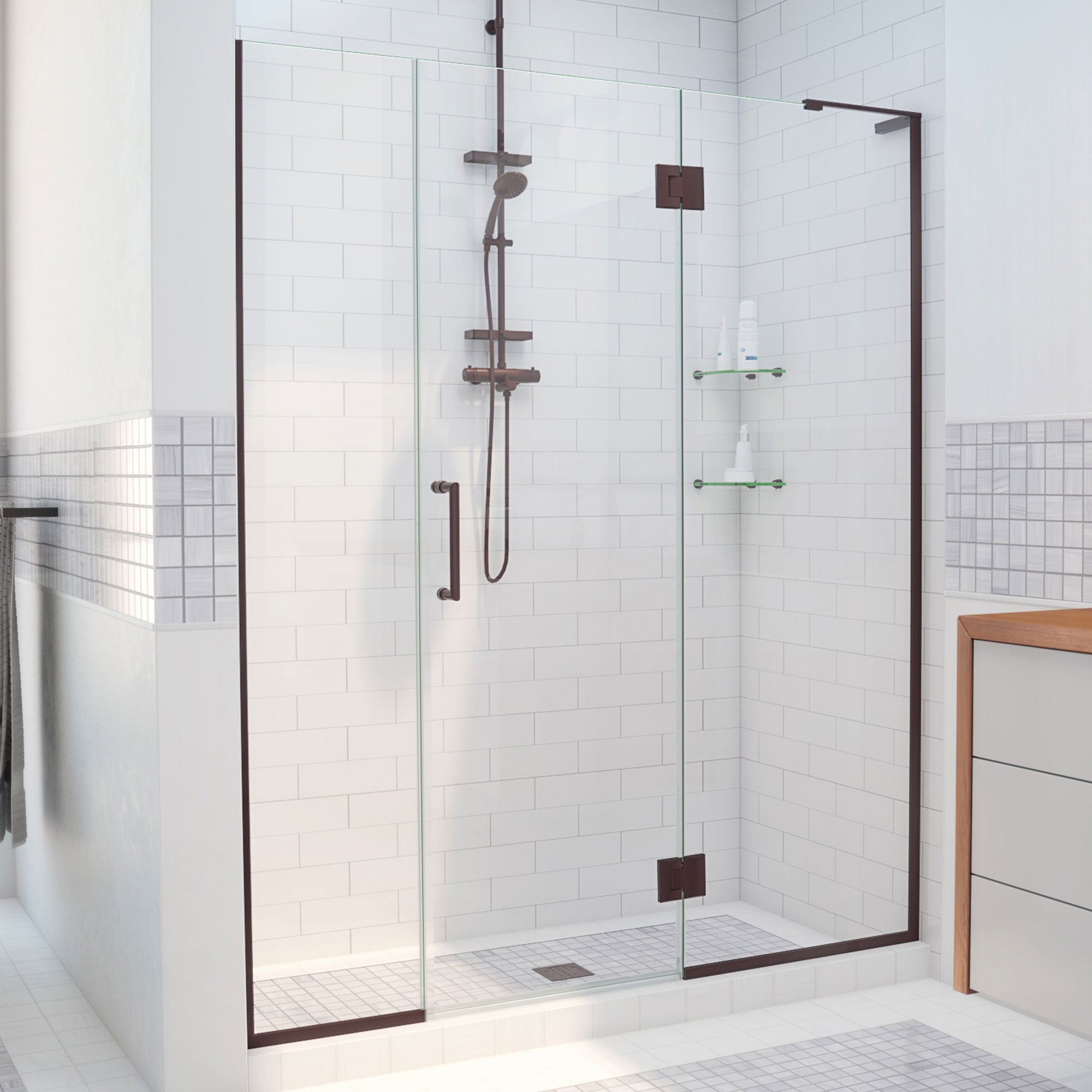 DreamLine Unidoor-X 43.5-44" W Shower Door