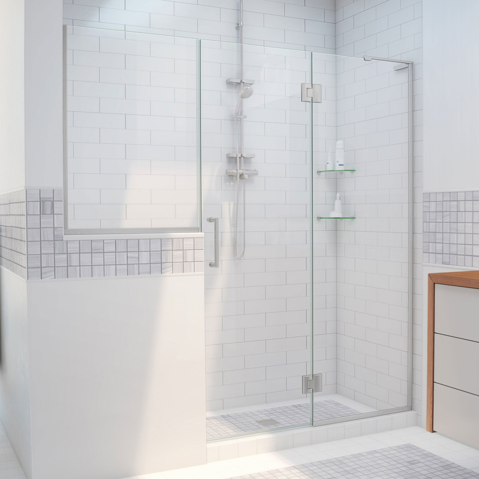 DreamLine Unidoor-X 72-72.5" W Shower Door