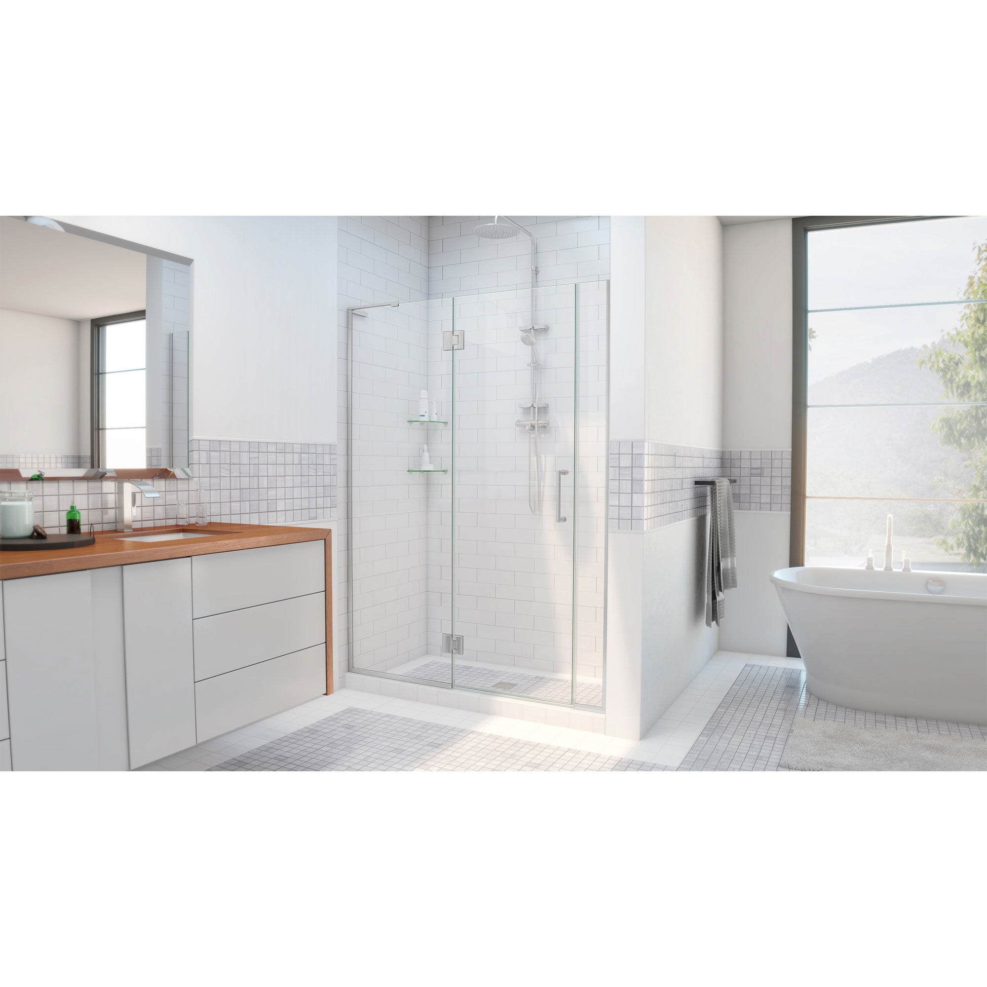 DreamLine Unidoor-X 39.5-40" W Shower Door