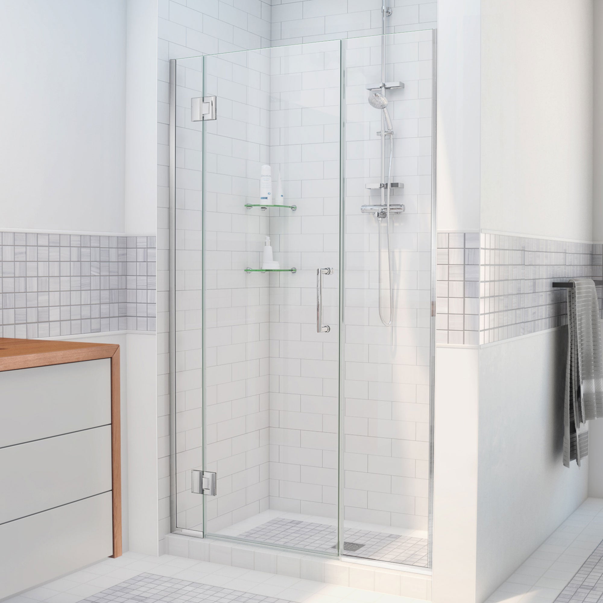 DreamLine Unidoor-X 52.5-53" W Shower Door
