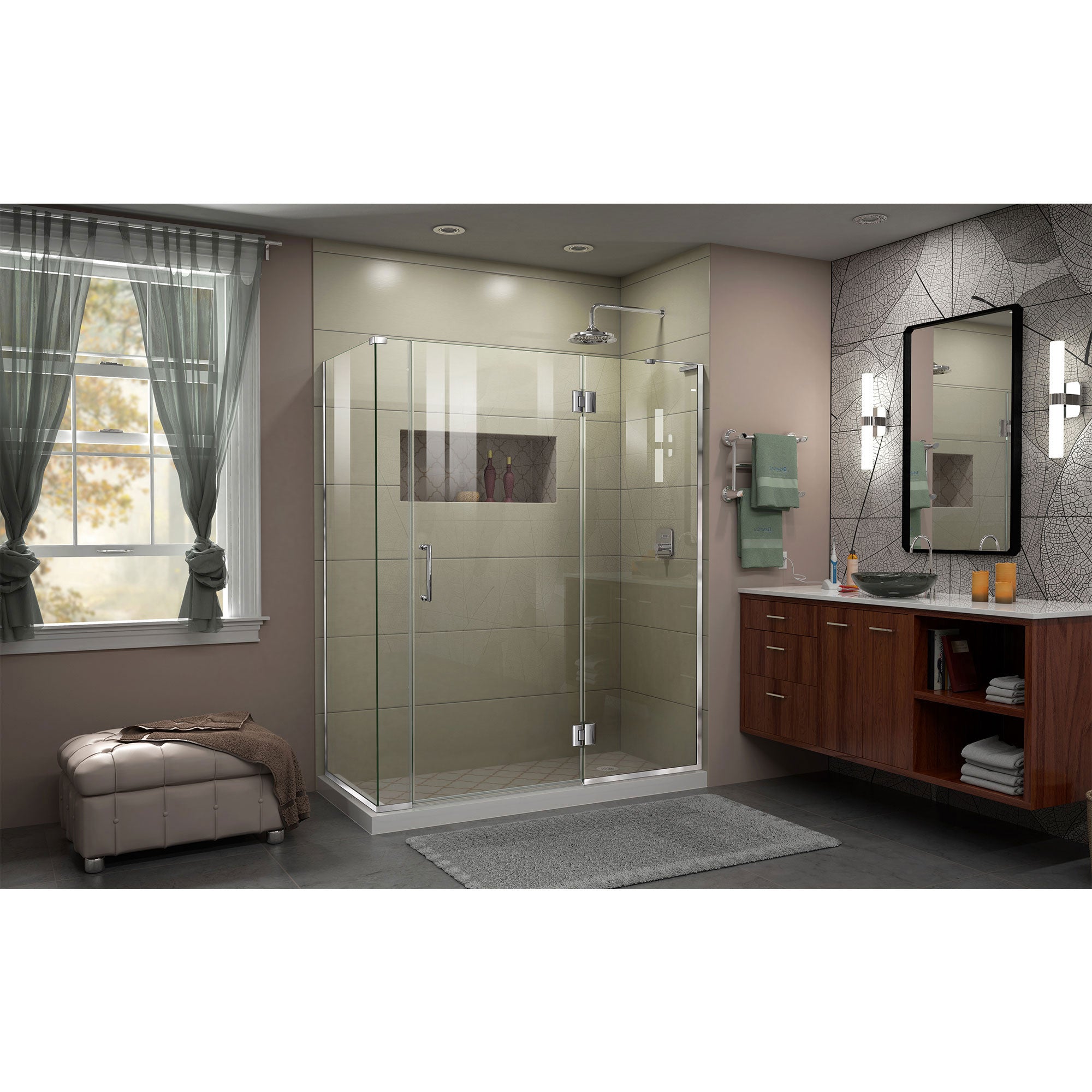 DreamLine Unidoor-X 57" W Shower Enclosure