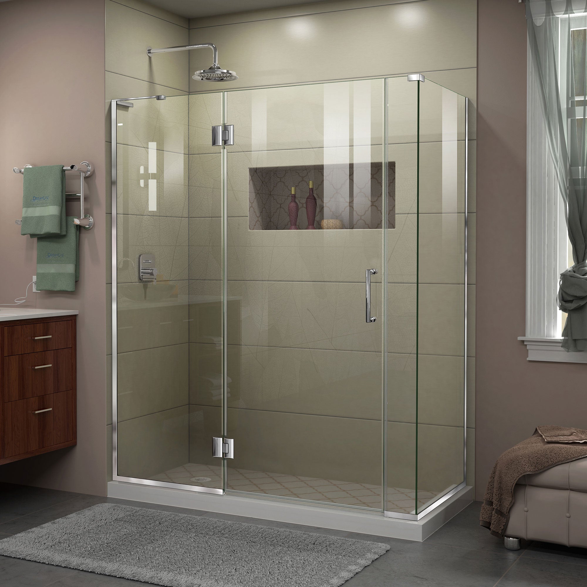 DreamLine Unidoor-X 58" W Shower Enclosure