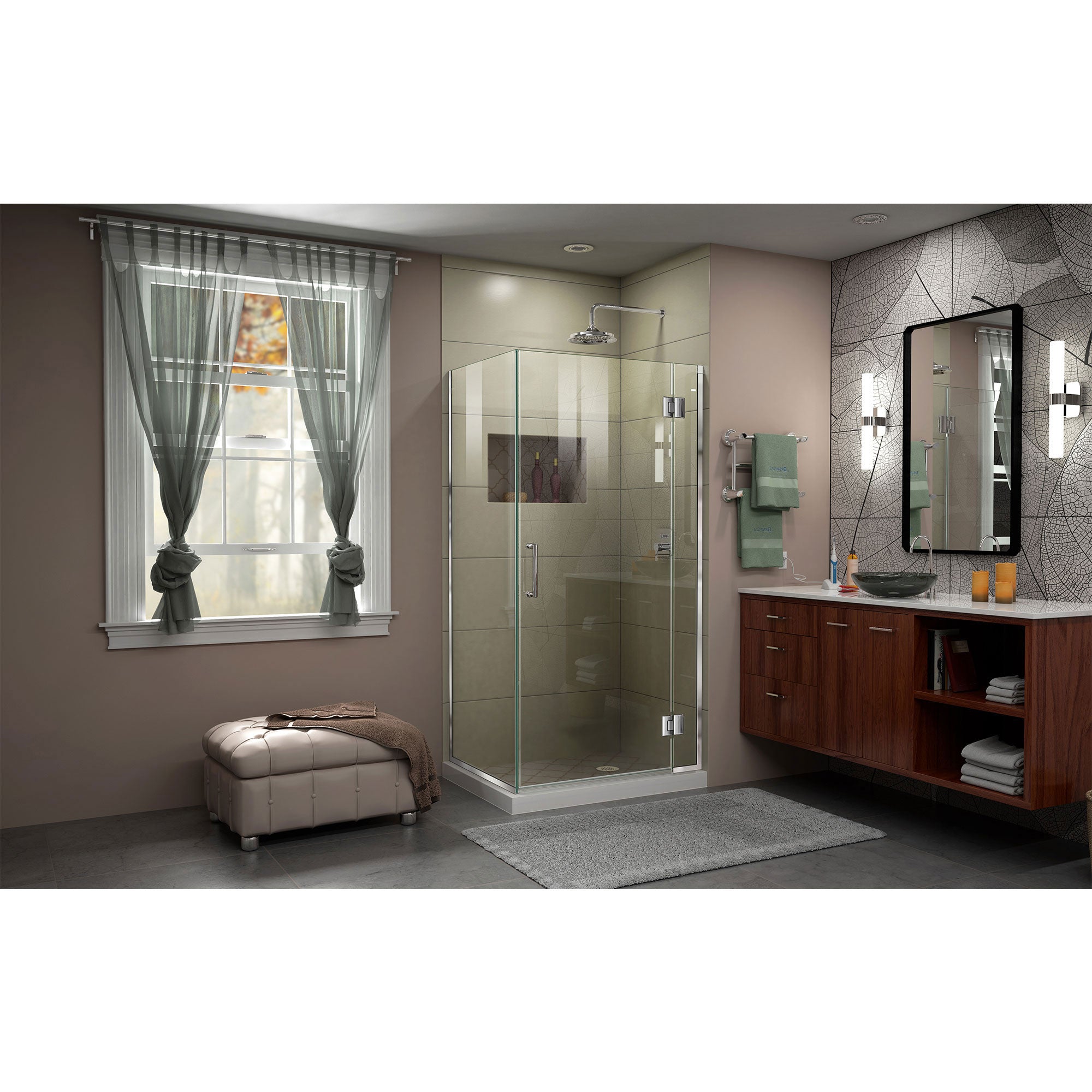 DreamLine Unidoor-X 35.38" W Shower Enclosure