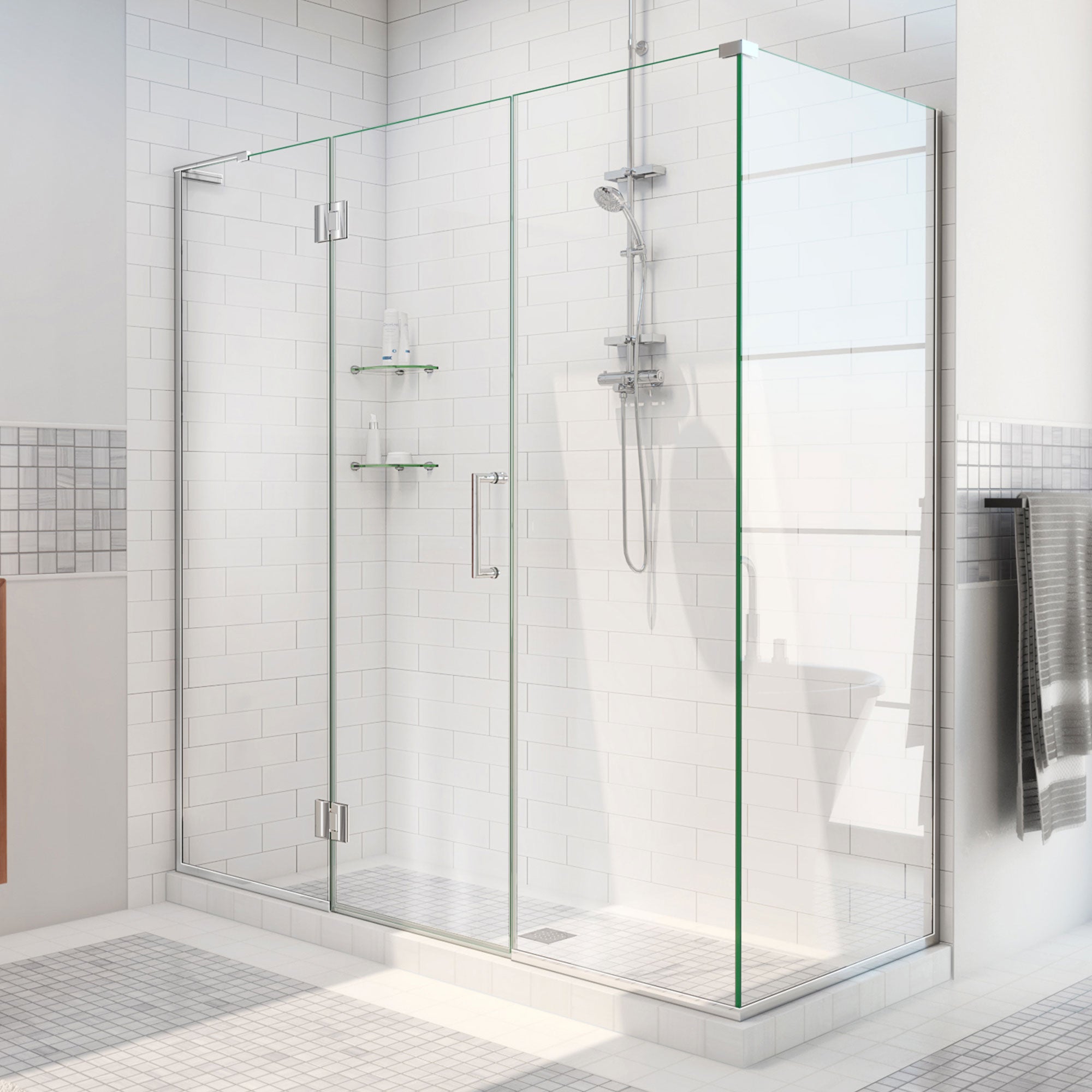 DreamLine Unidoor-X 57.5" W Shower Enclosure
