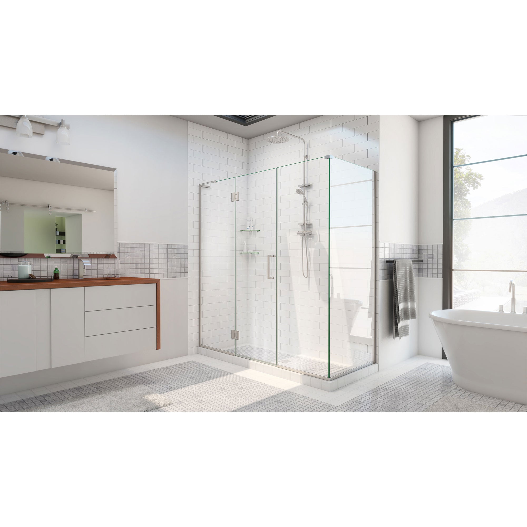 DreamLine Unidoor-X 52" W Shower Enclosure