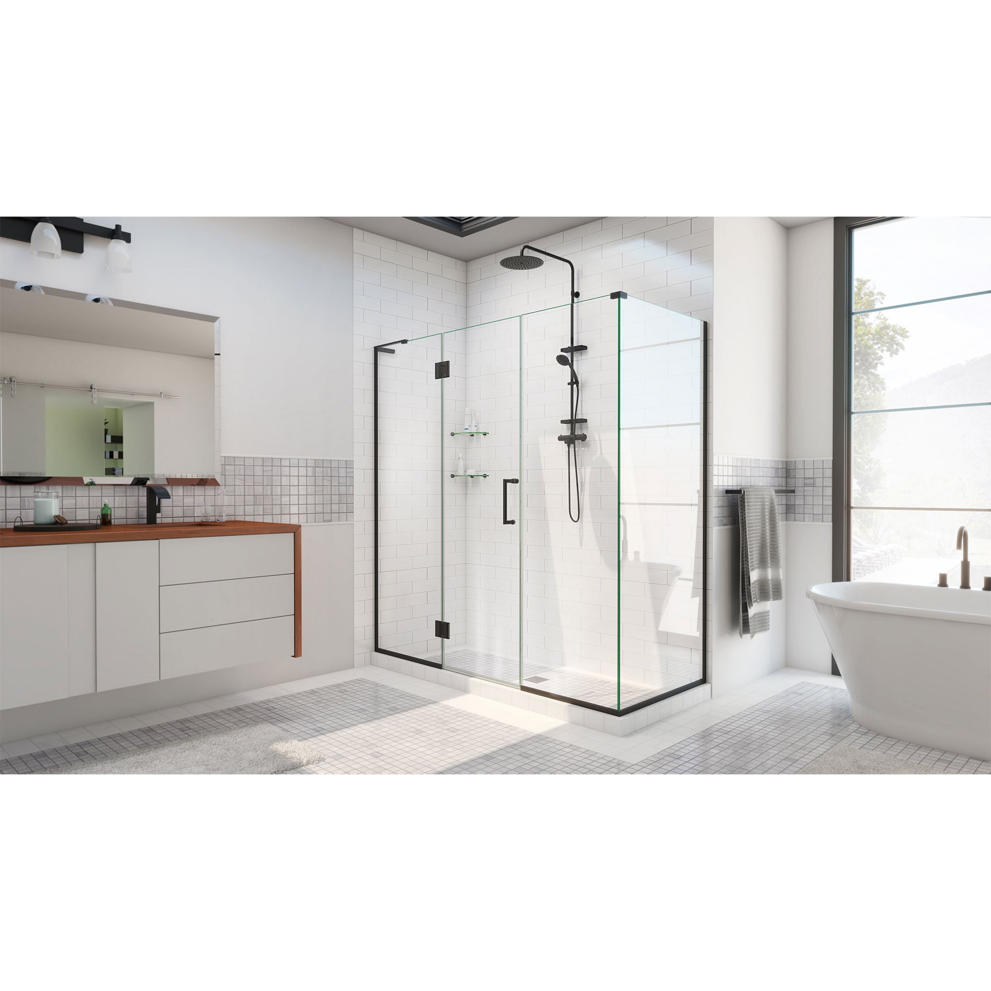 DreamLine Unidoor-X 57.5" W Shower Enclosure