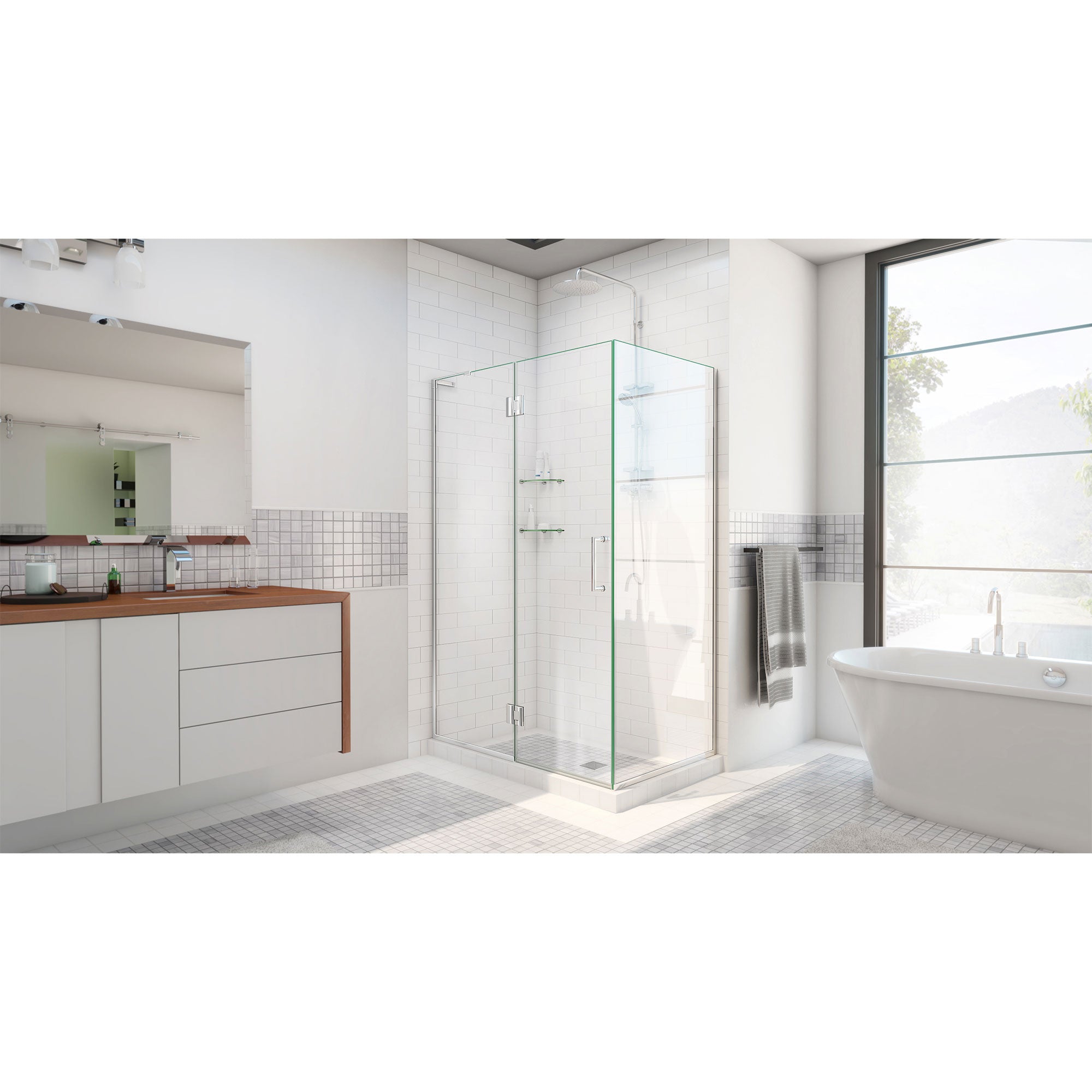 DreamLine Unidoor-X 35.38" W Shower Enclosure