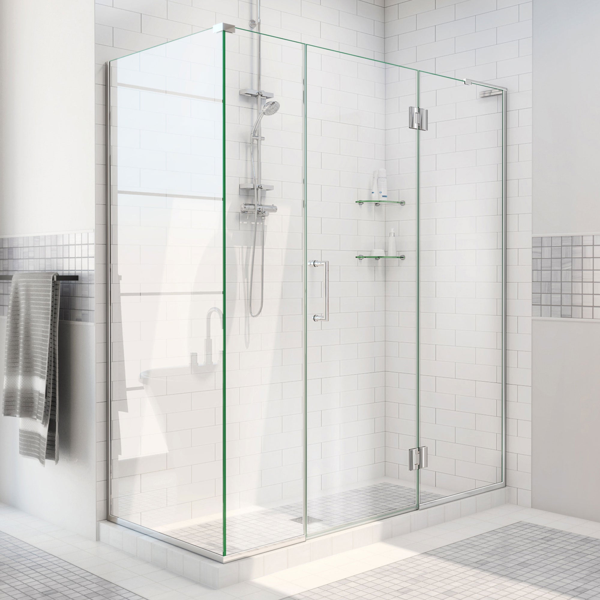 DreamLine Unidoor-X 63.5" W Shower Enclosure
