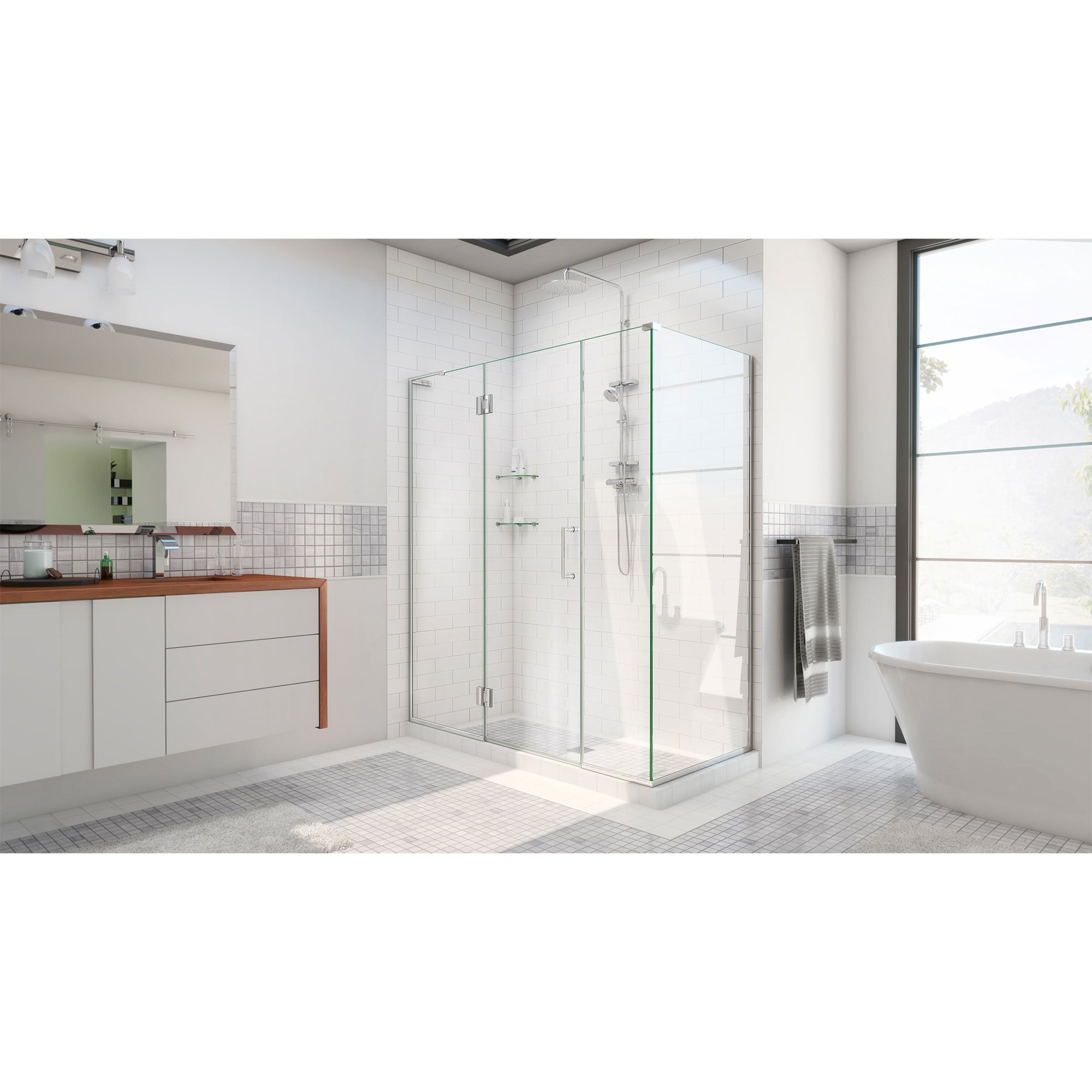 DreamLine Unidoor-X 45.5" W Shower Enclosure