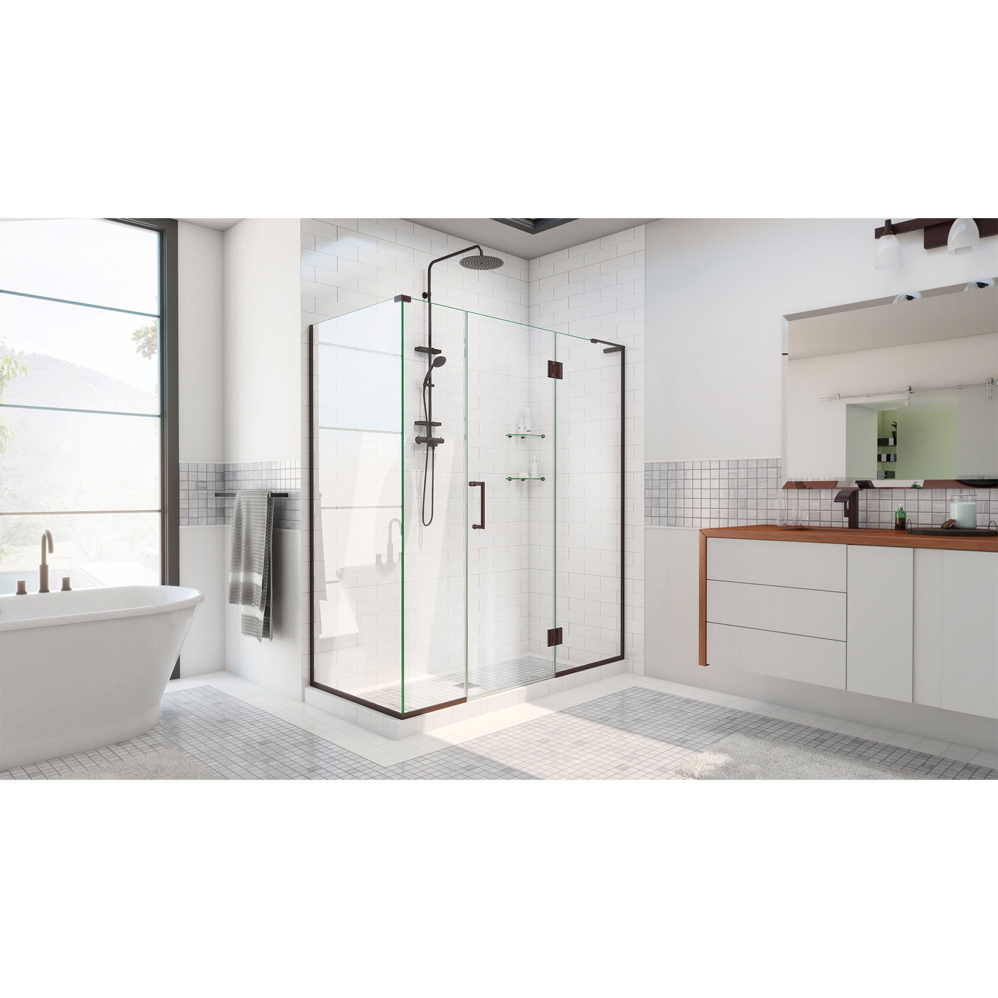 DreamLine Unidoor-X 63.5" W Shower Enclosure