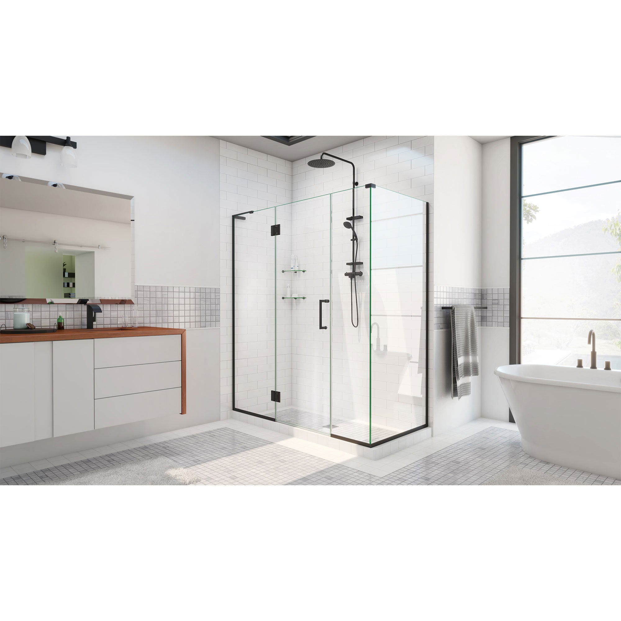DreamLine Unidoor-X 45.5" W Shower Enclosure