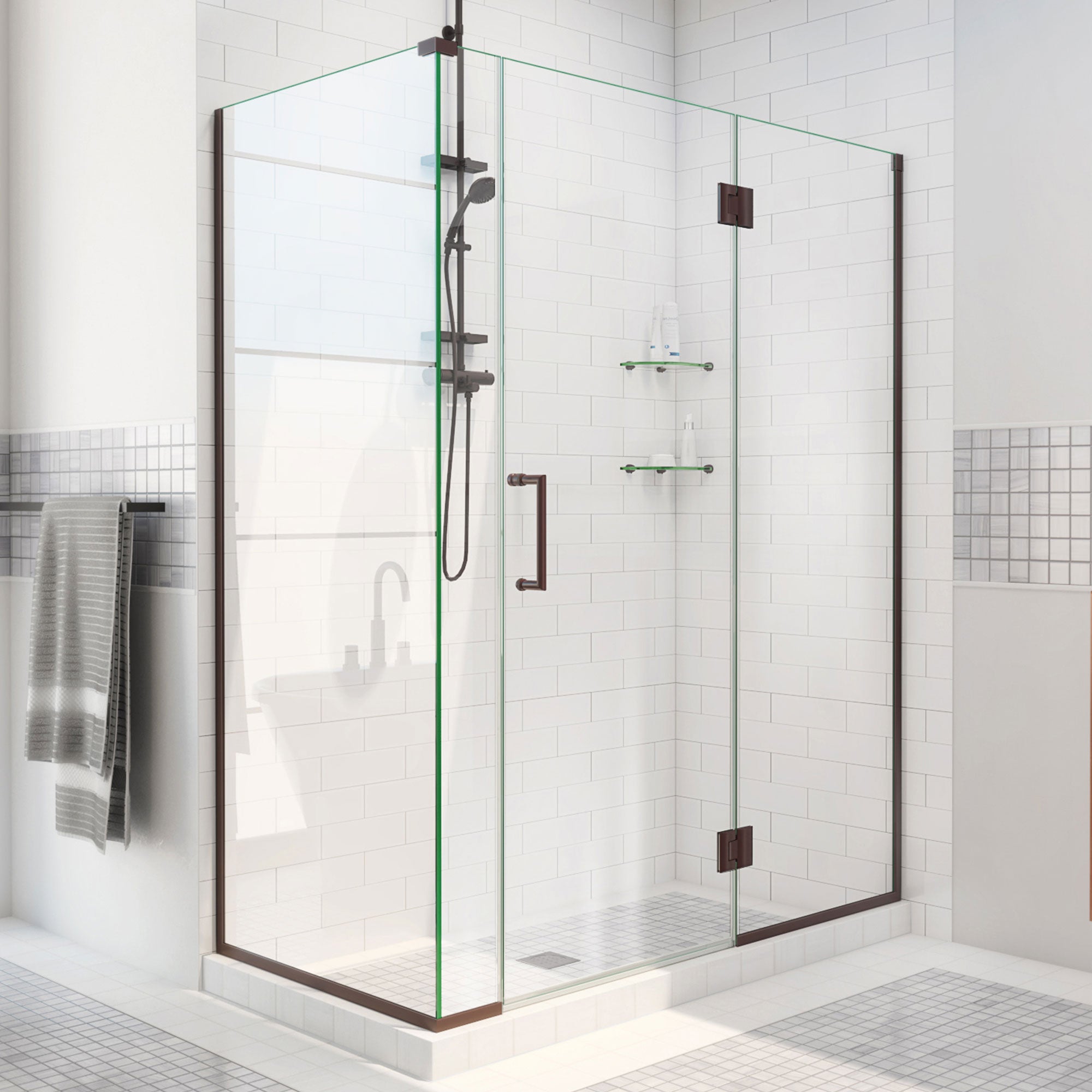 DreamLine Unidoor-X 58" W Shower Enclosure
