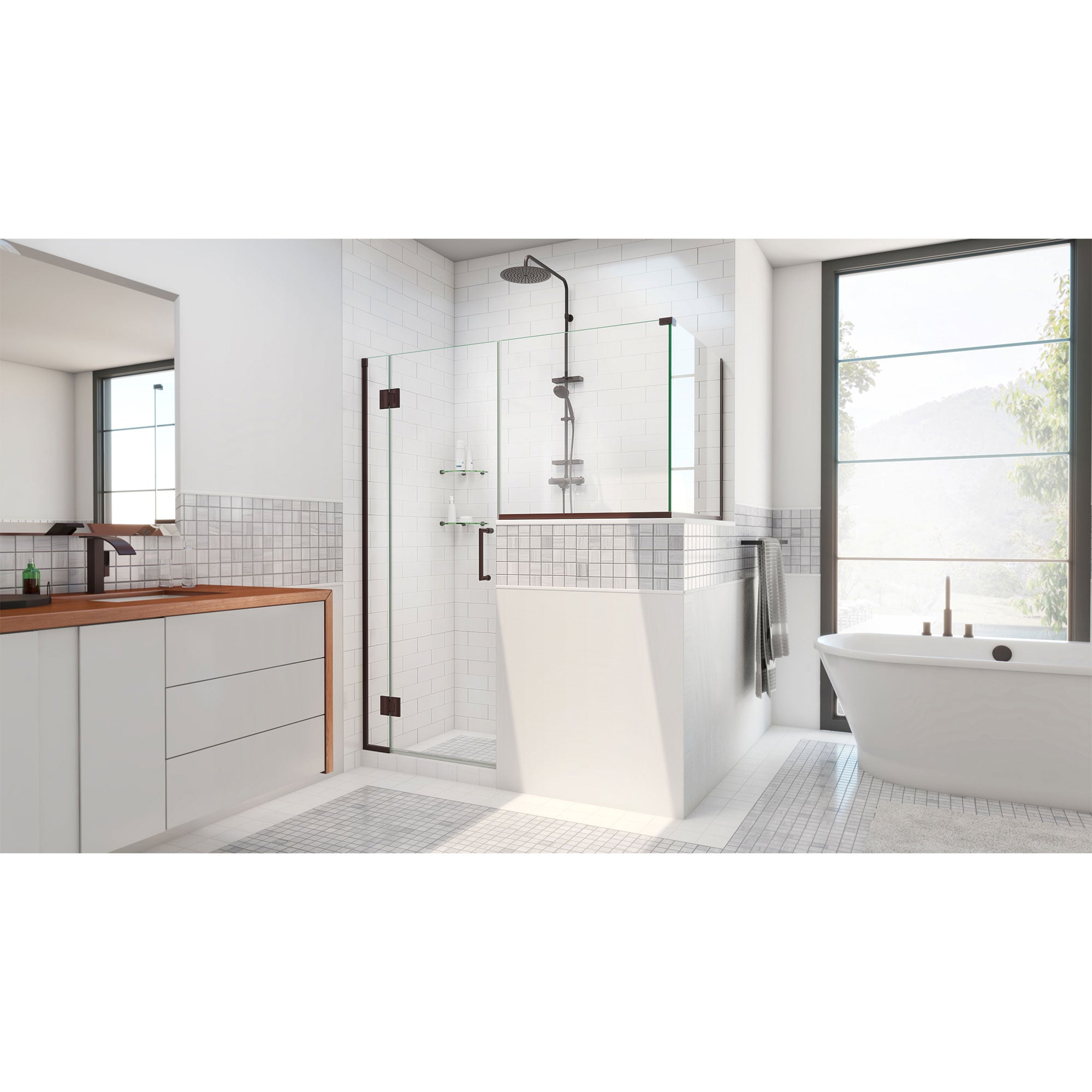 DreamLine Unidoor-X 59" W Shower Enclosure