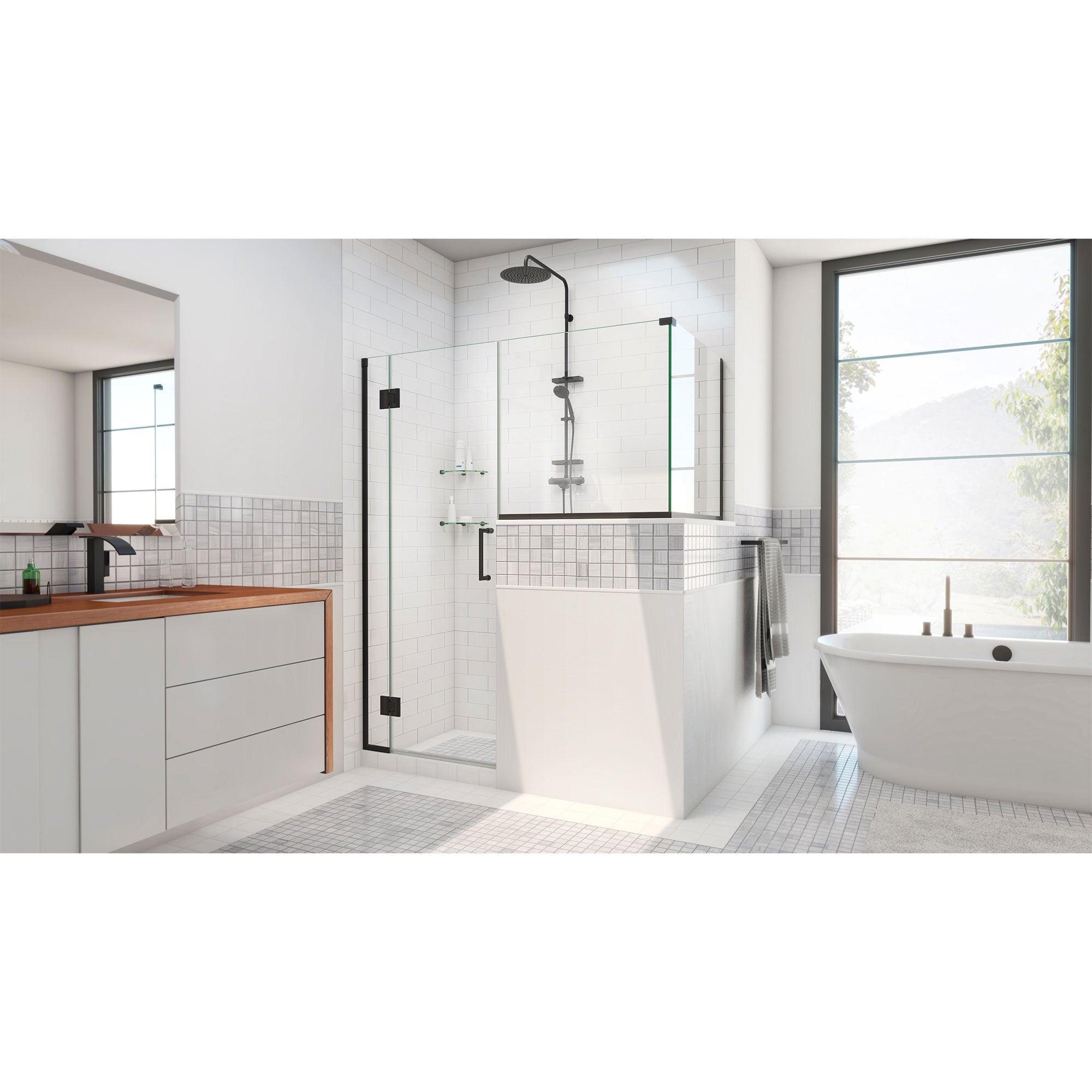 DreamLine Unidoor-X 59" W Shower Enclosure