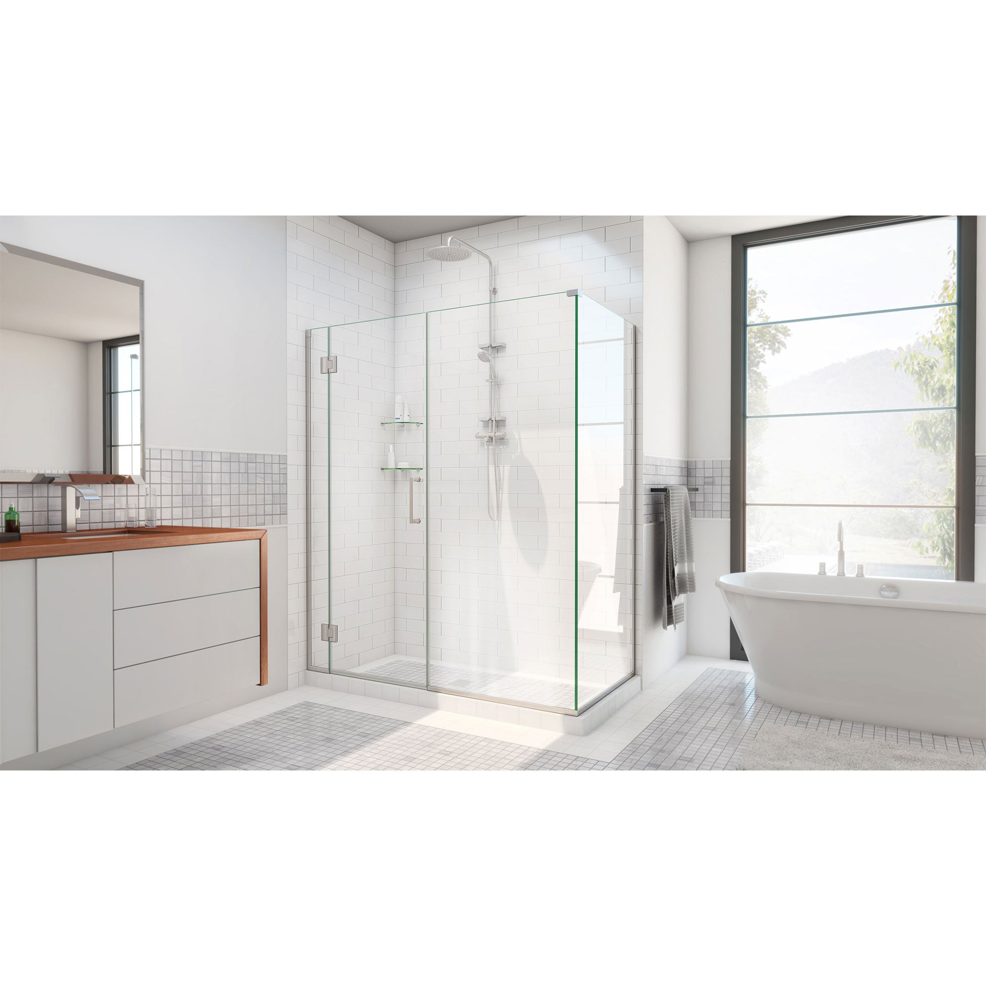DreamLine Unidoor-X 59.5" W Shower Enclosure