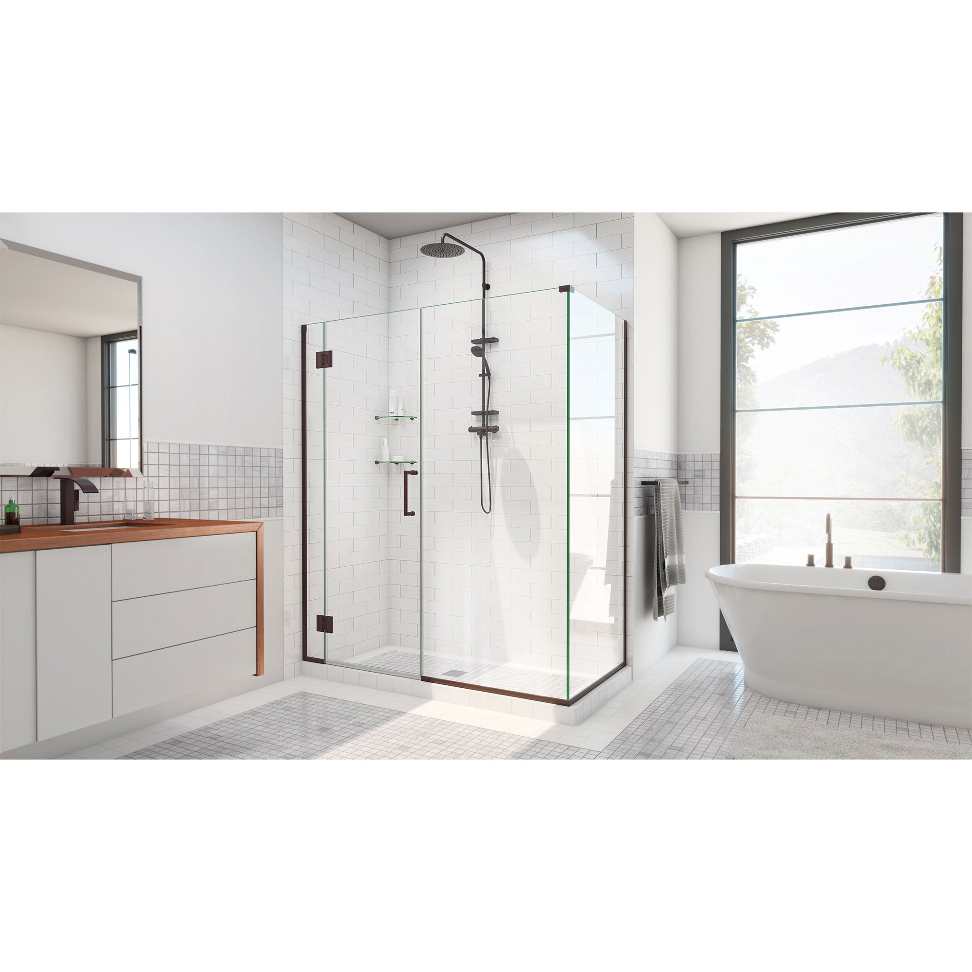 DreamLine Unidoor-X 59.5" W Shower Enclosure