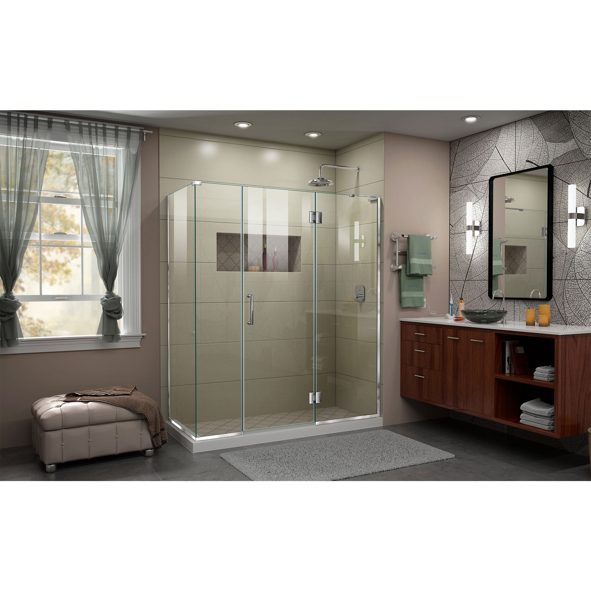 DreamLine Unidoor-X 63.5" W Shower Enclosure