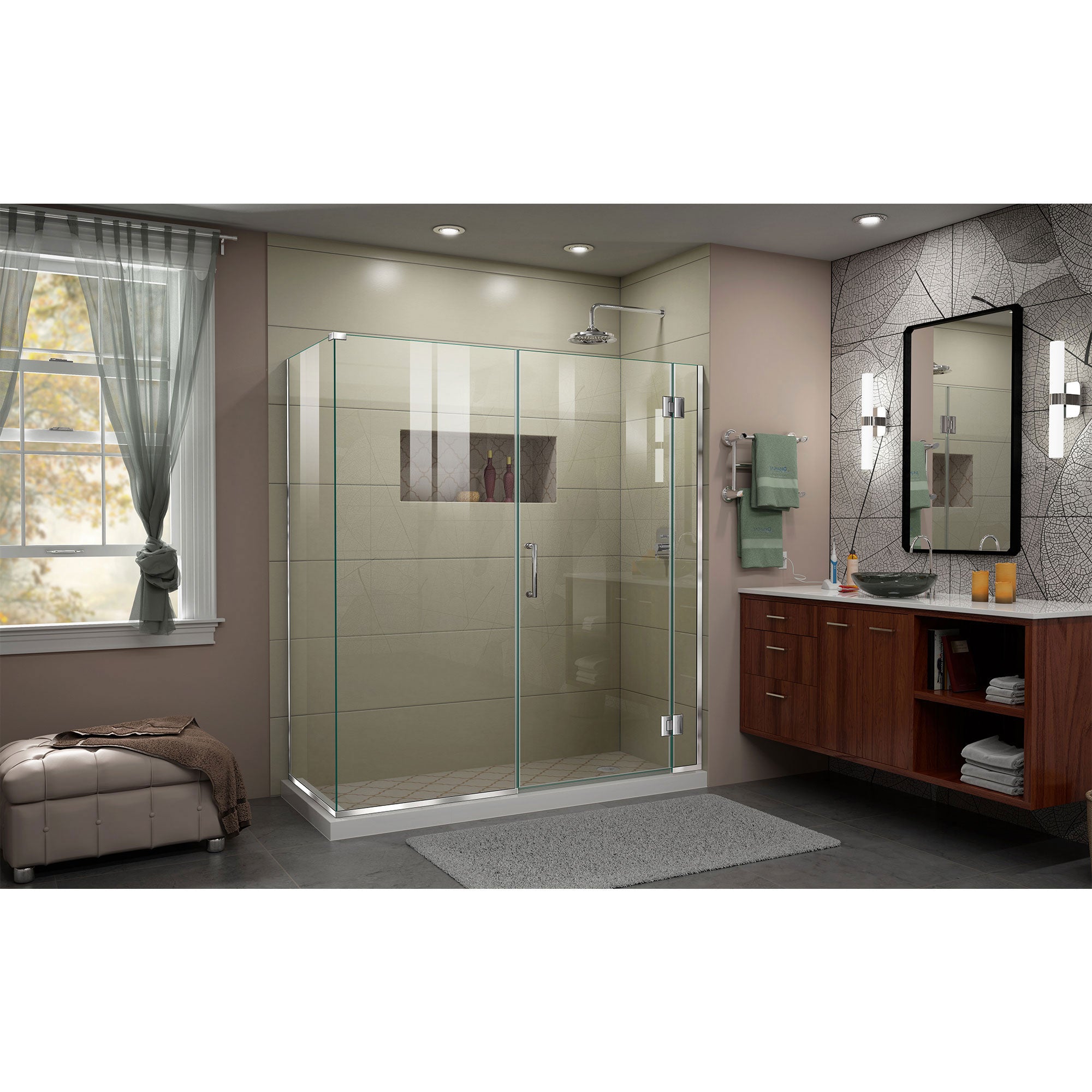 DreamLine Unidoor-X 63.5" W Shower Enclosure