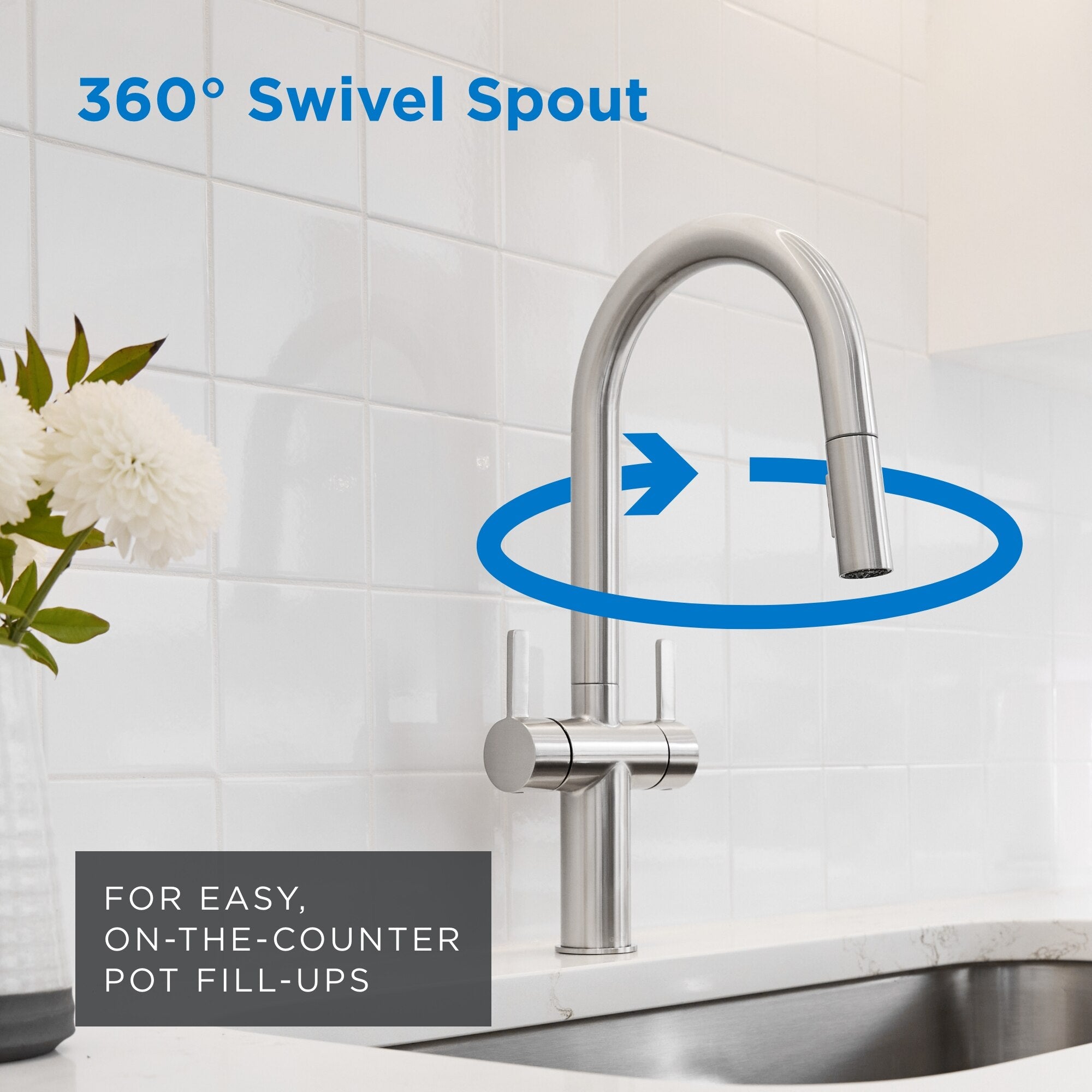 Gerber Amalfi Two Handle Pull-Down Kitchen Faucet 1.75 GPM (Choose Finish)
