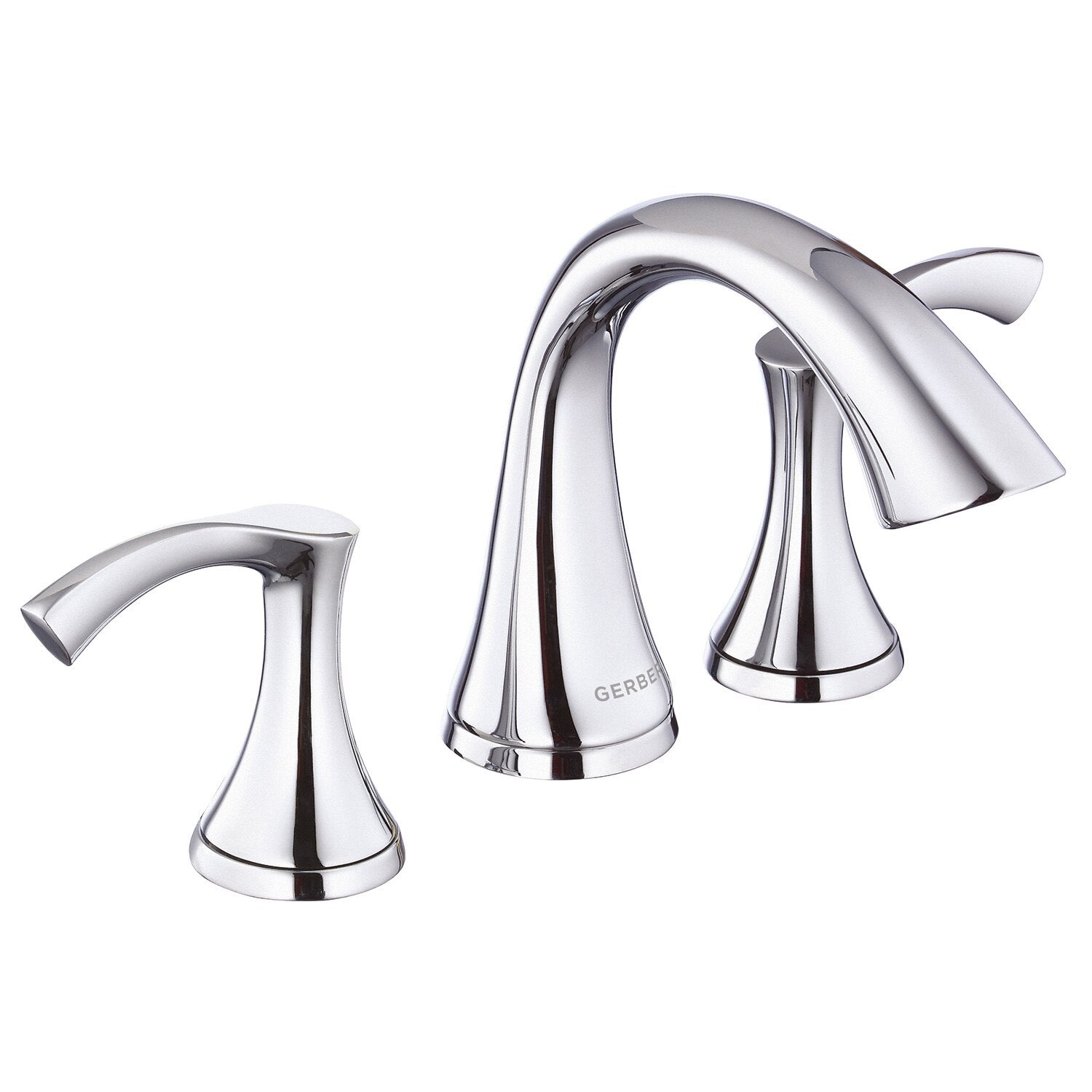 Antioch® Two Handle Widespread Bathroom Faucet with Metal Touch-Down Drain