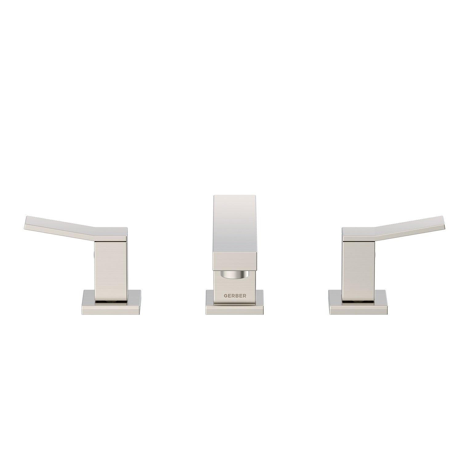 Avian® Two Handle Widespread Bathroom Faucet with Metal Touch-Down Drain